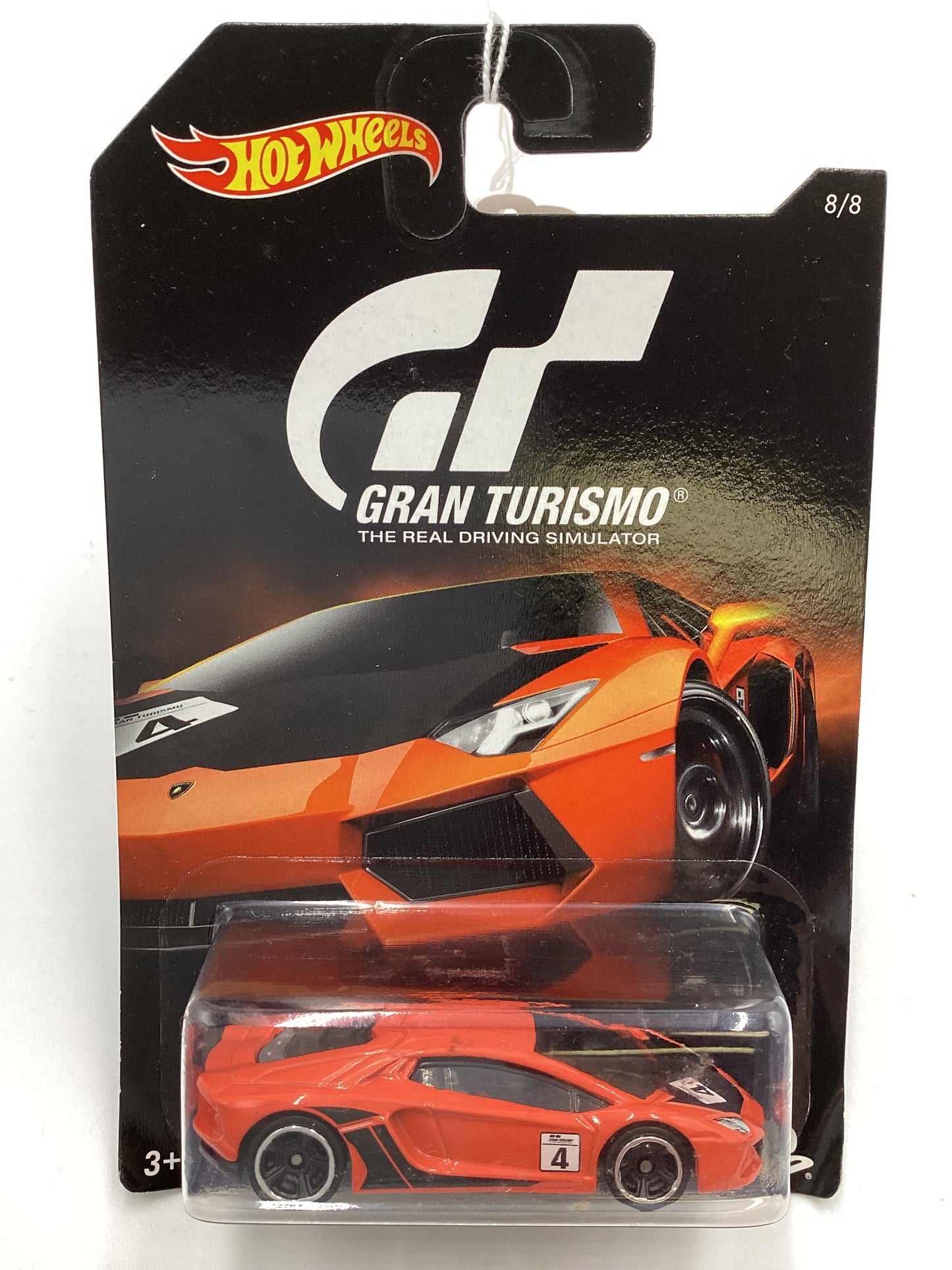 Hot Wheels Gran Turismo #8 Lamborghini Aventador LP 700-4 Orange 152C