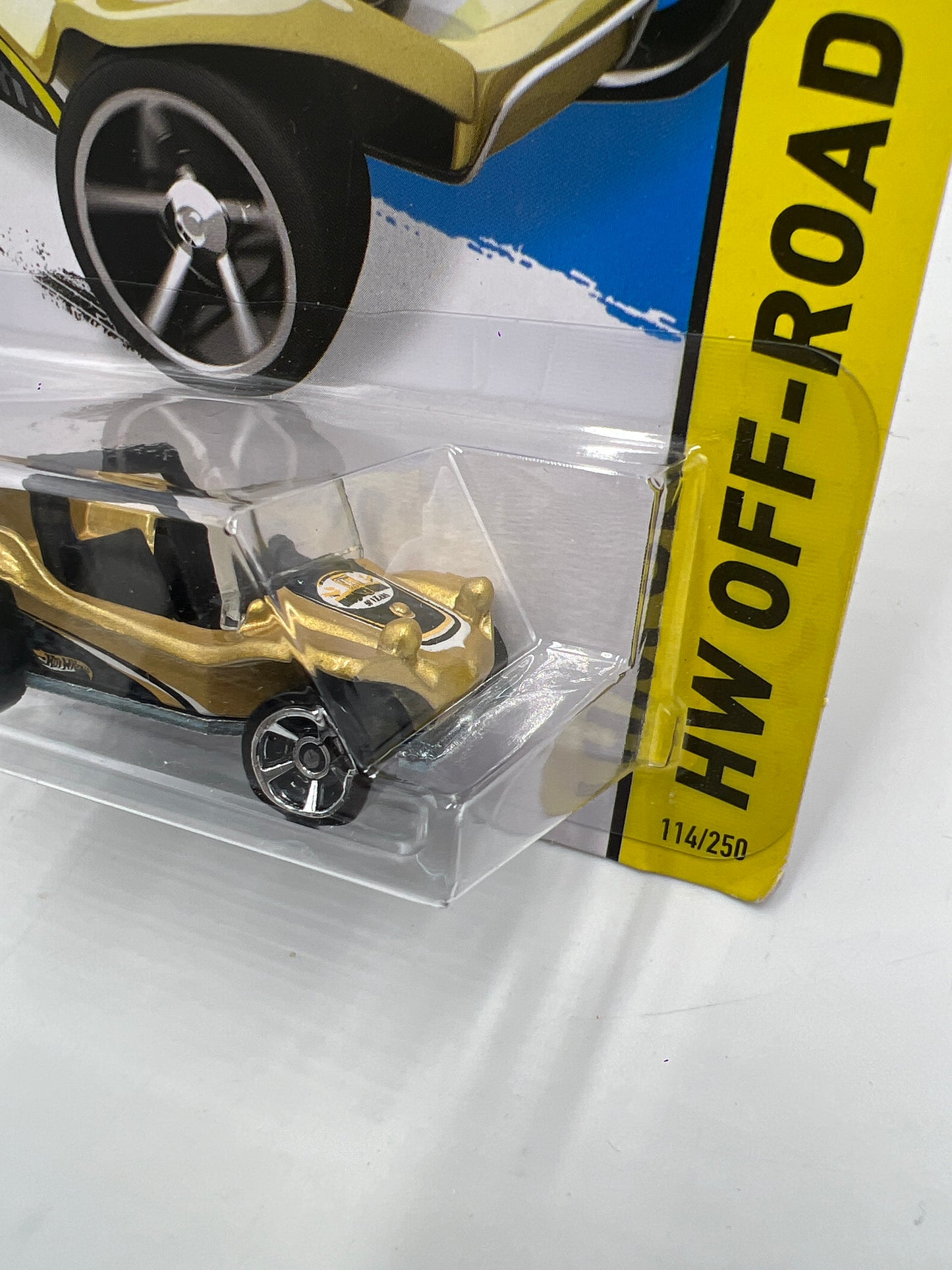 2014 Hot Wheels Off-Road #114 Meyers Manx Gold 67G