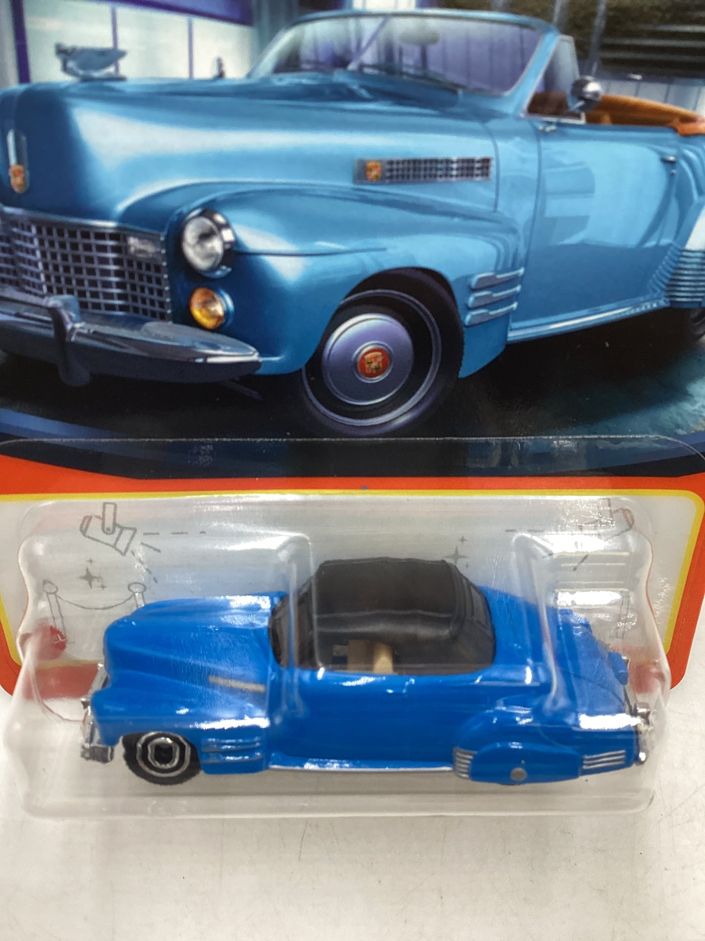 2024 Matchbox G Case #59 1941 Cadillac Series 62 Convertible Coupe Blue 211K