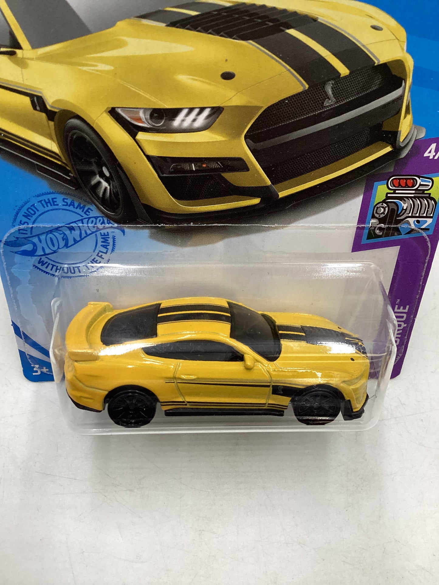 Hot Wheels 2021 2020 Ford Mustang Shelby GT500 #143 Yellow 25G