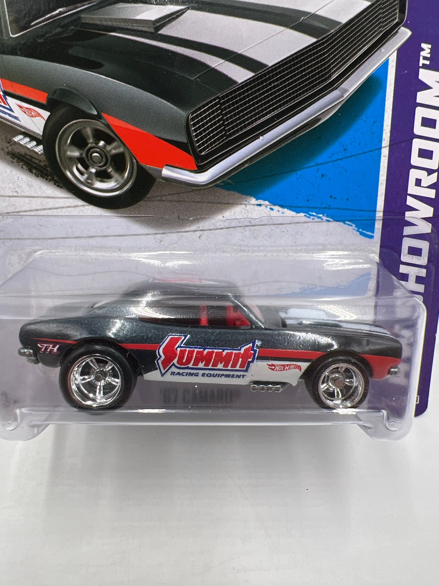 2013 Hot Wheels Factory Sealed Super Treasure Hunt & Regular #244 67 Camaro Black Summit W/Protector