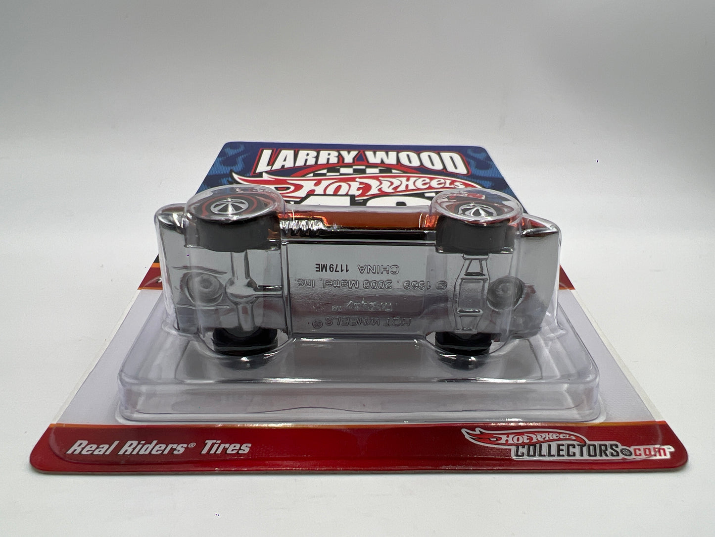 Hot Wheels RLC Larry Wood 40 Years of Design #2 2002/8500 Tri Baby Orange W/Protector