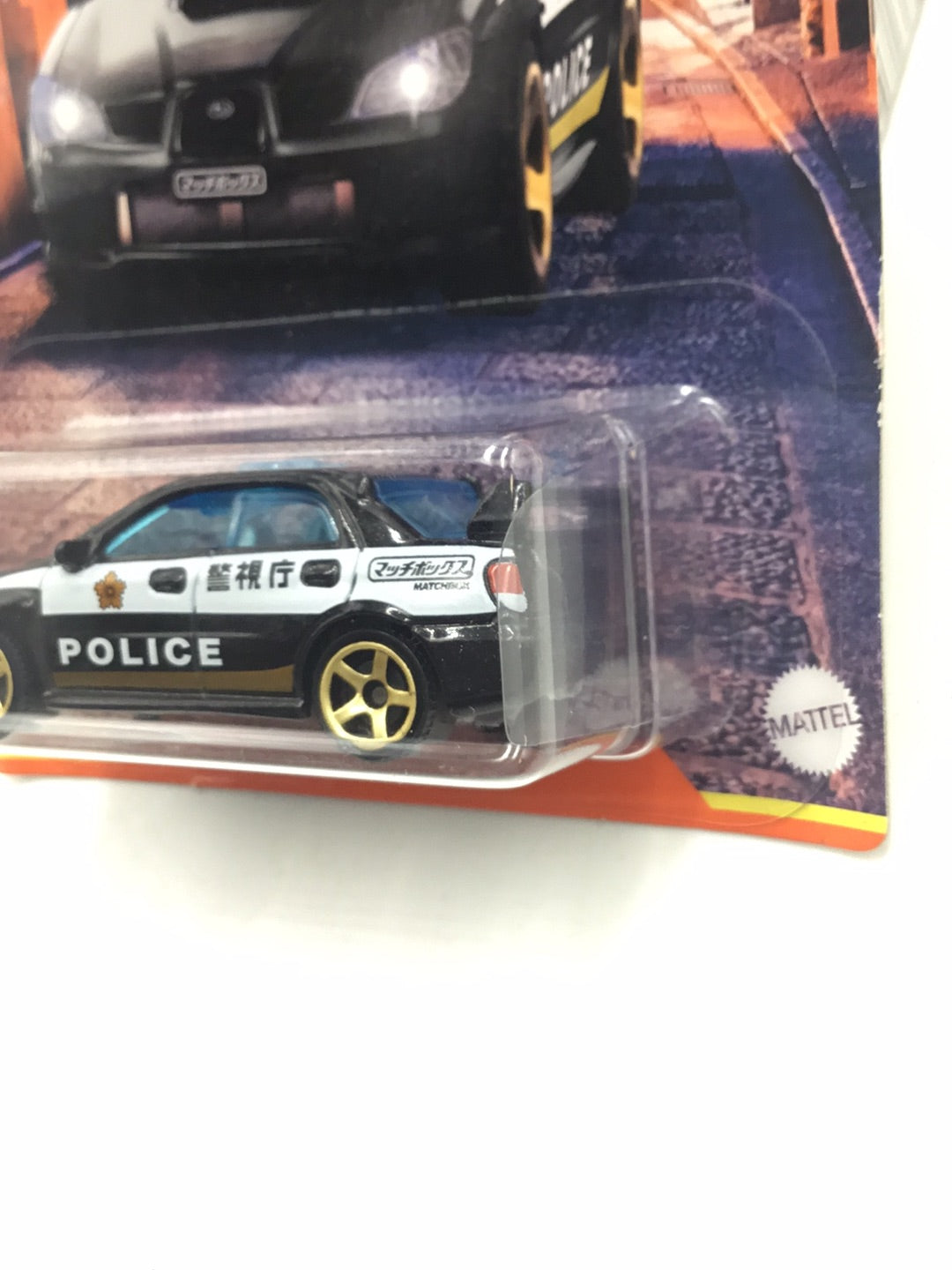 2021 Matchbox Japan Origins #5 Subaru Impreza Police 159D