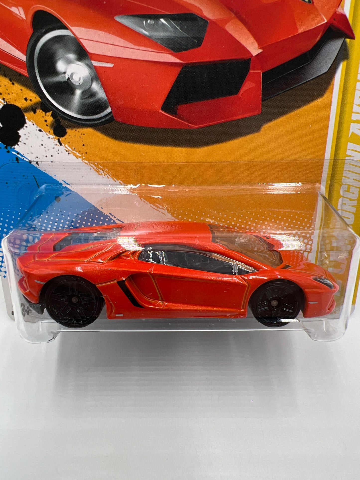 2012 Hot Wheels New Models #12 12 Lamborghini Aventador Orange 101A