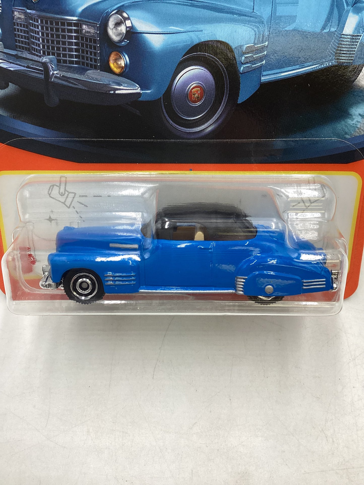 2024 Matchbox G Case #59 1941 Cadillac Series 62 Convertible Coupe Blue 211K