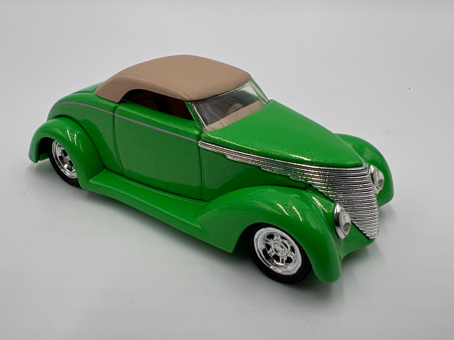 Hot Wheels 1/64 Premium 100% Black Box Custom 37 Ford Green Loose