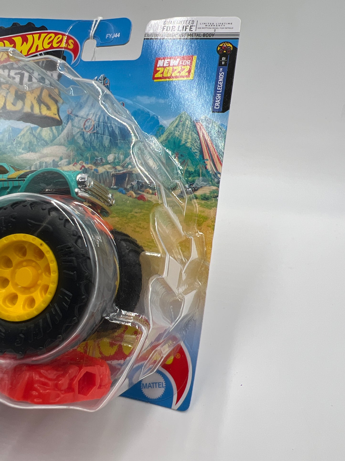 2022 Hot Wheels Monster Trucks Crash Legends #1 Night Shifter 132H