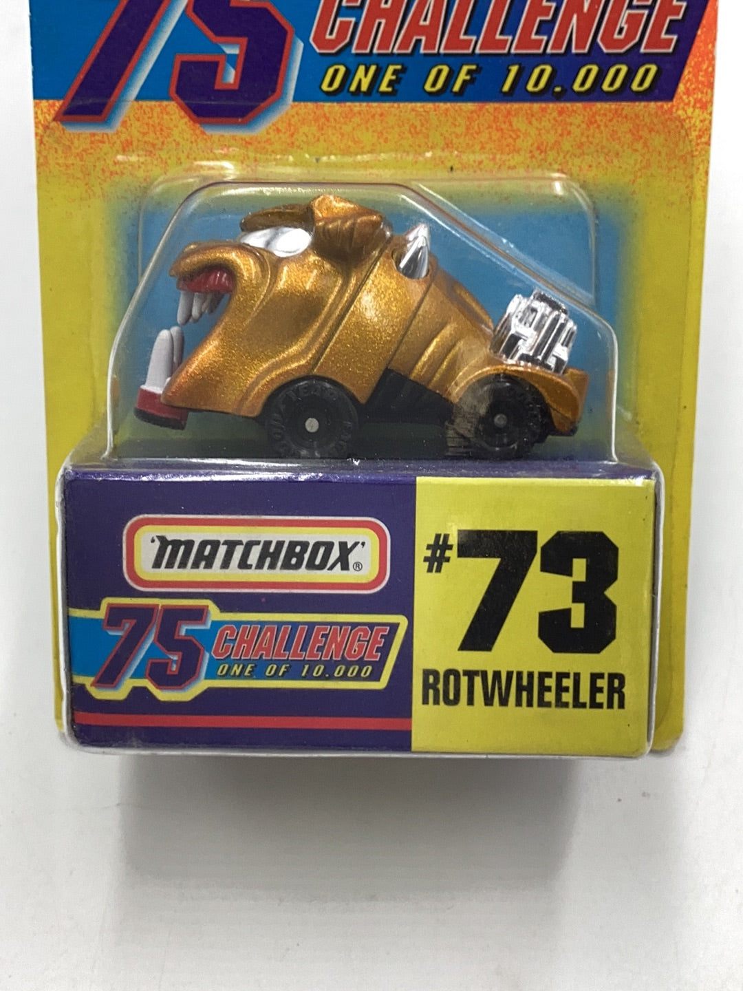 Matchbox 75 Challenge #73 Rotwheeler 163H