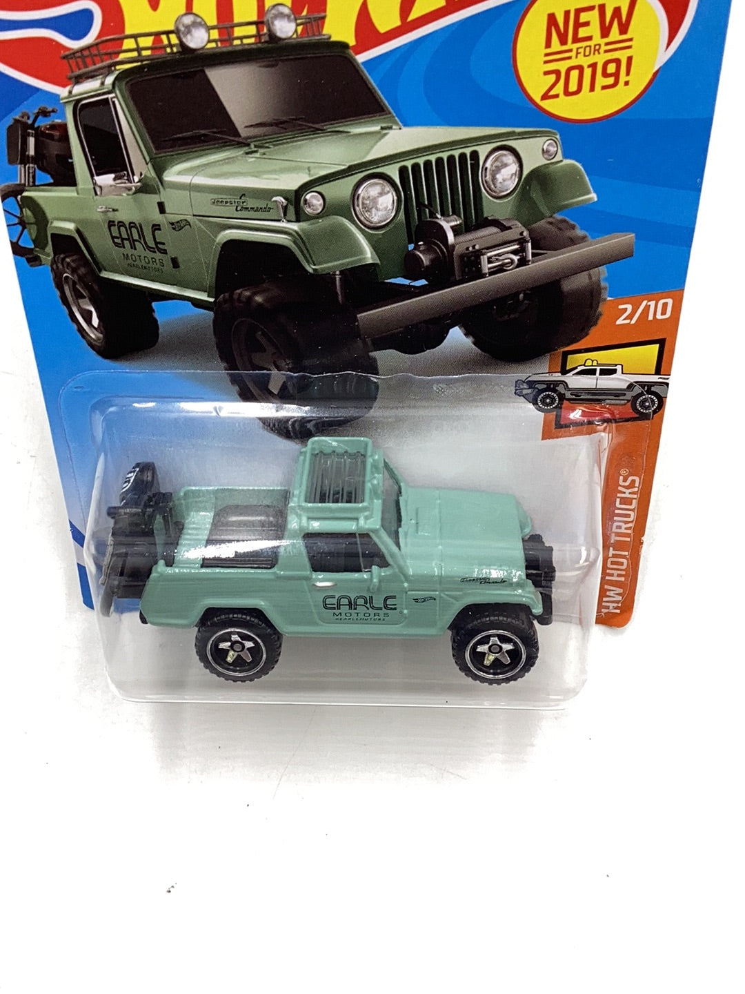 2019 Hot wheels #84 67 Jeepster Commando 42C