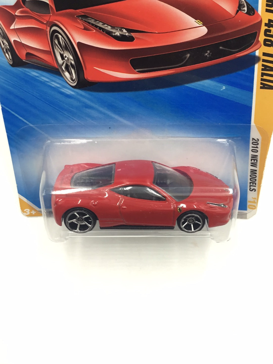 2010 Hot Wheels #34 Ferrari 458 Italia