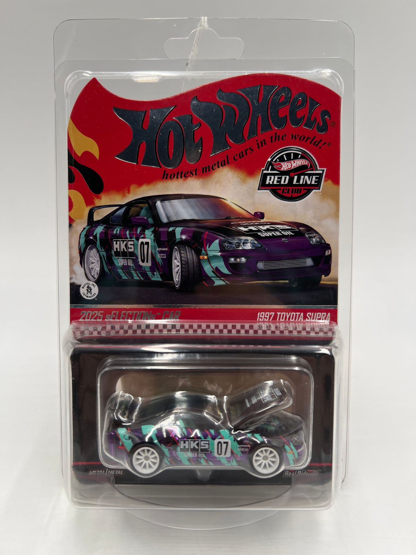 2025 Hot Wheels RLC sELECTIONs Car 1997 Toyota Supra HKS W/Protector