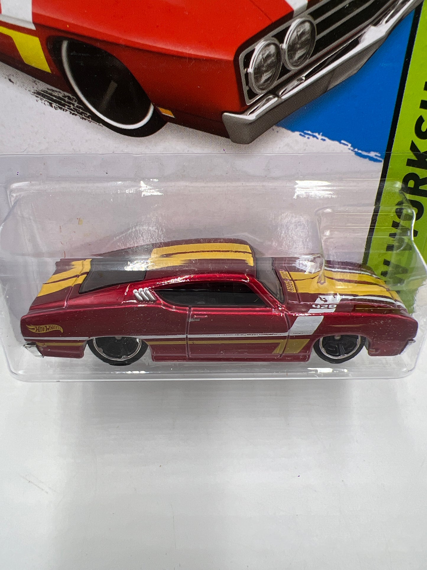 2014 Hot Wheels Workshop #235 69 Ford Torino Talladega Red 30G