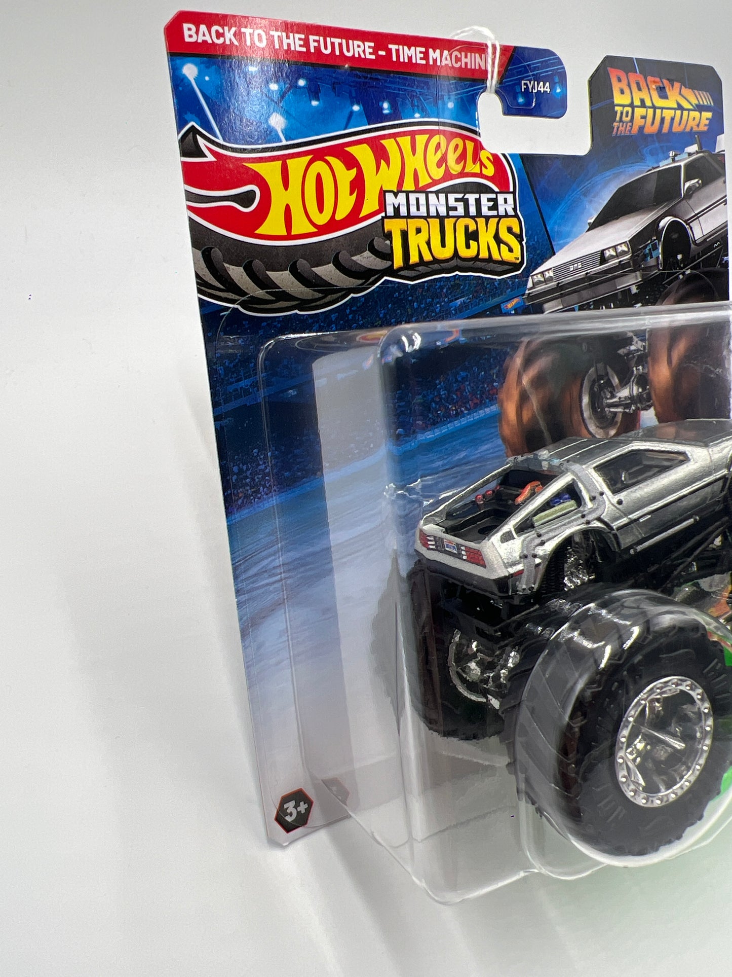 2025 Hot Wheels Monster Trucks BTTF Back To The Future Time Machine 133E