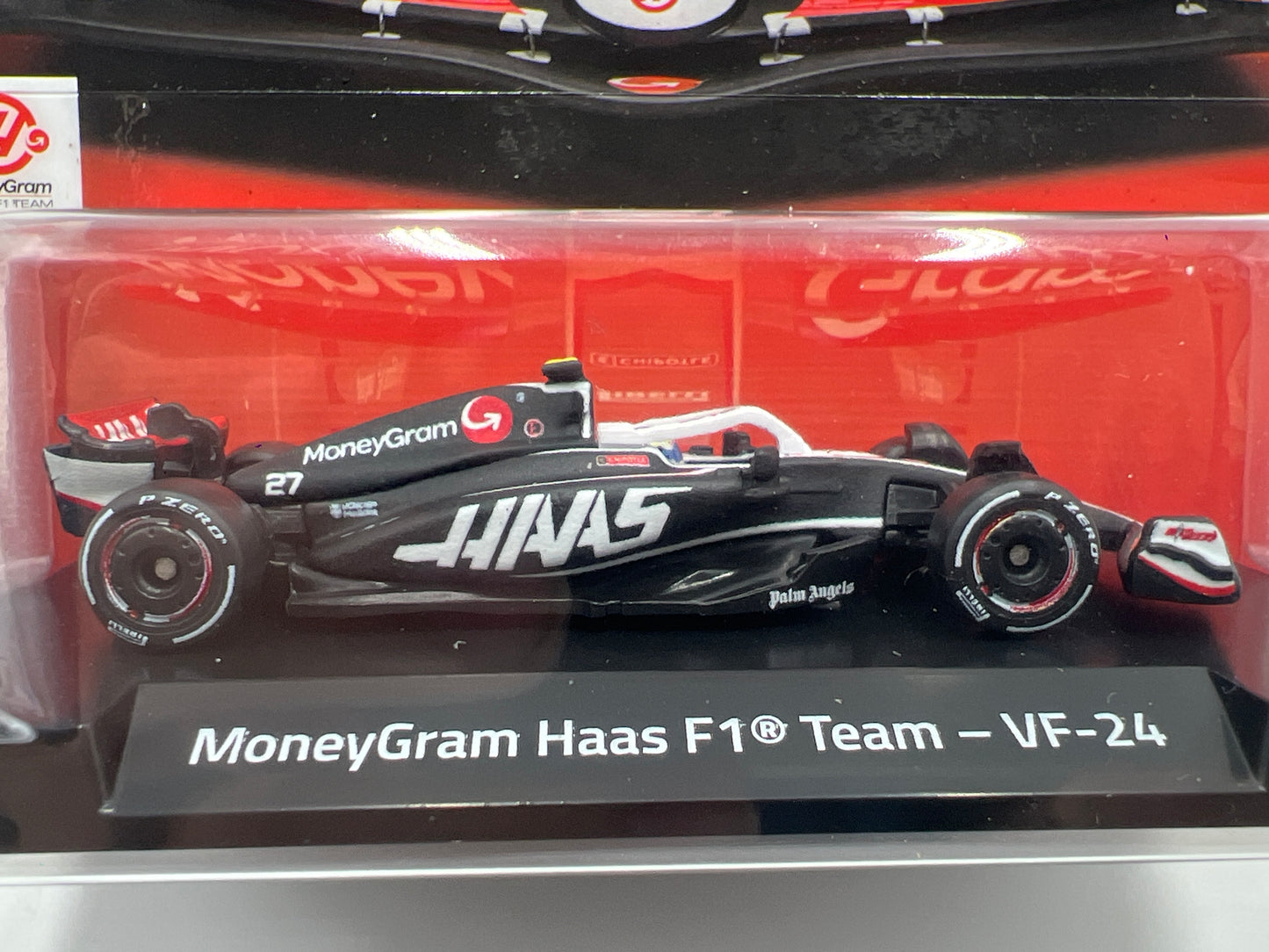 2025 Hot Wheels Premium Formula 1 2024 MoneyGram Haas F1 Team VF-24 #27