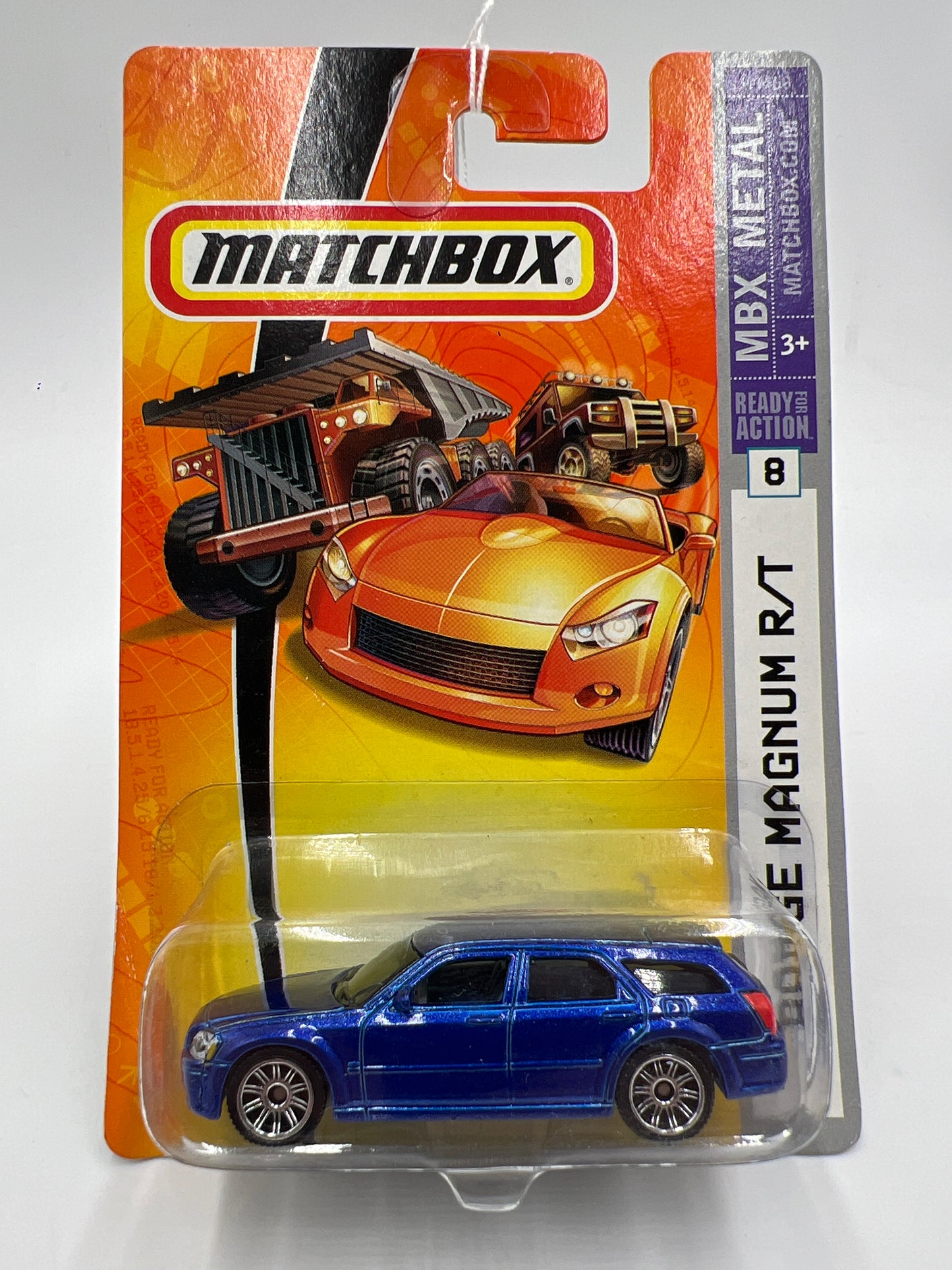 Matchbox MBX Metal #8 Dodge Magnum R/T Blue 215A