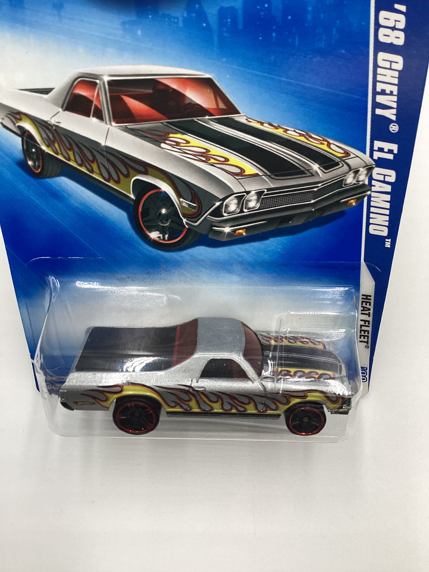 2009 Hot Wheels #118 68 El Camino Silver 12F