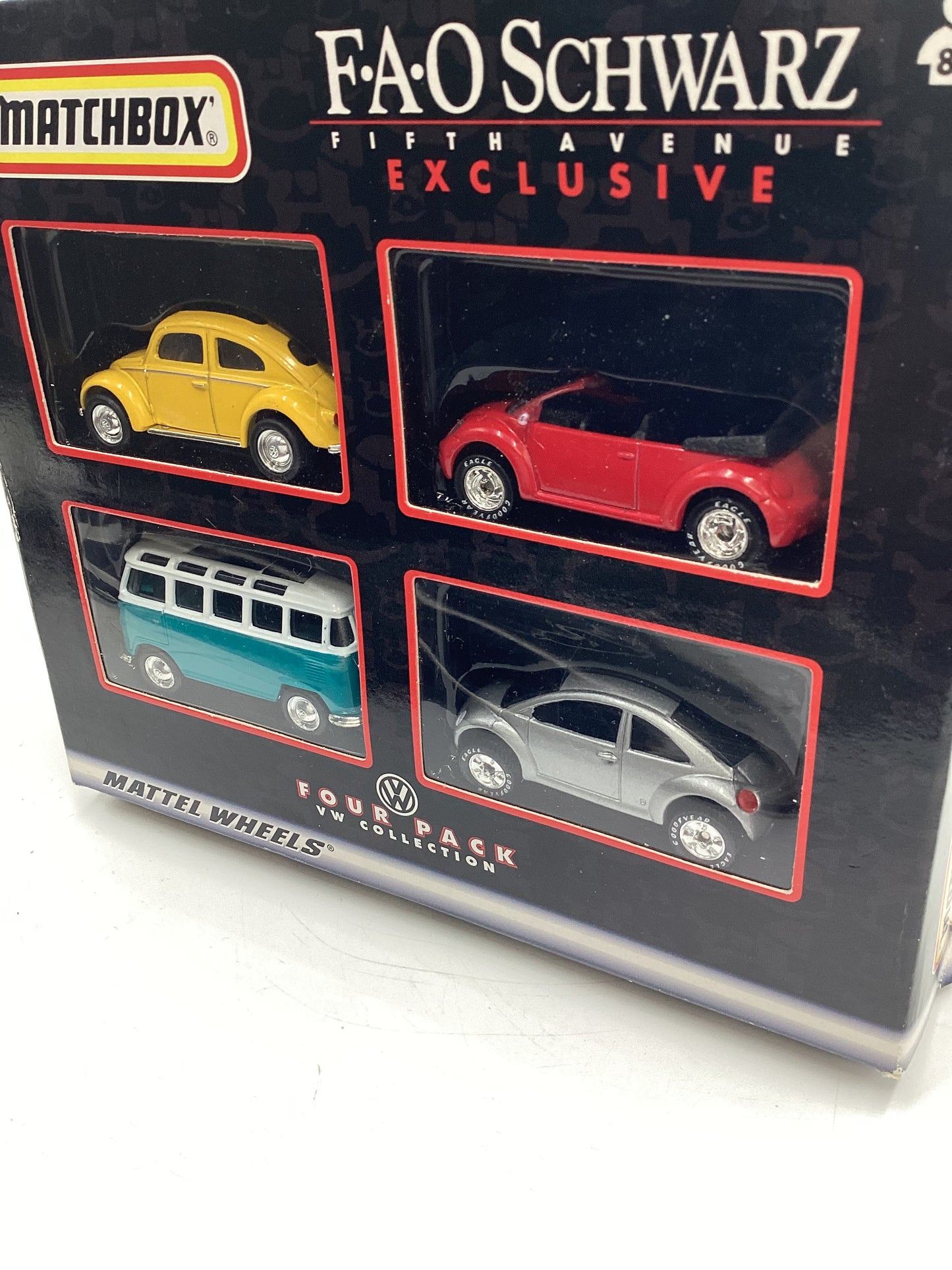 Matchbox FAO Schwarz Fifth Avenue Exclusive Four Pack VW Collection