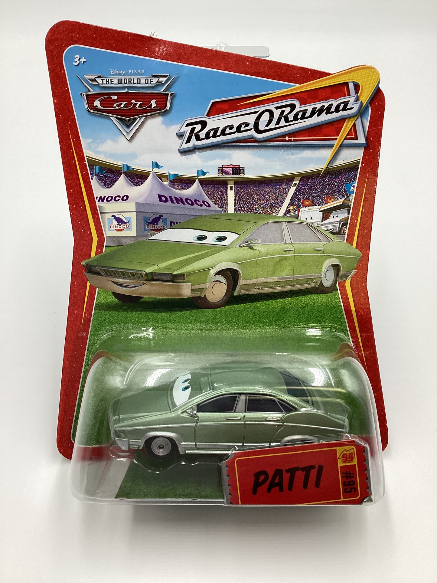 Disney Pixar Cars Race O Rama #95 Patti Green 140F