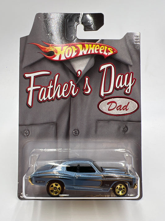 2008 Hot Wheels Fathers Day 70 Chevelle SS Blue 150B