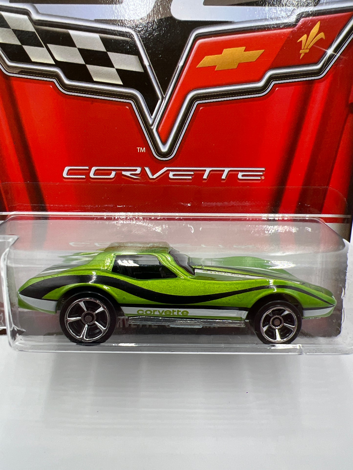 Hot Wheels Corvette 60th Anniversary #5 Corvette Stingray Green 161B