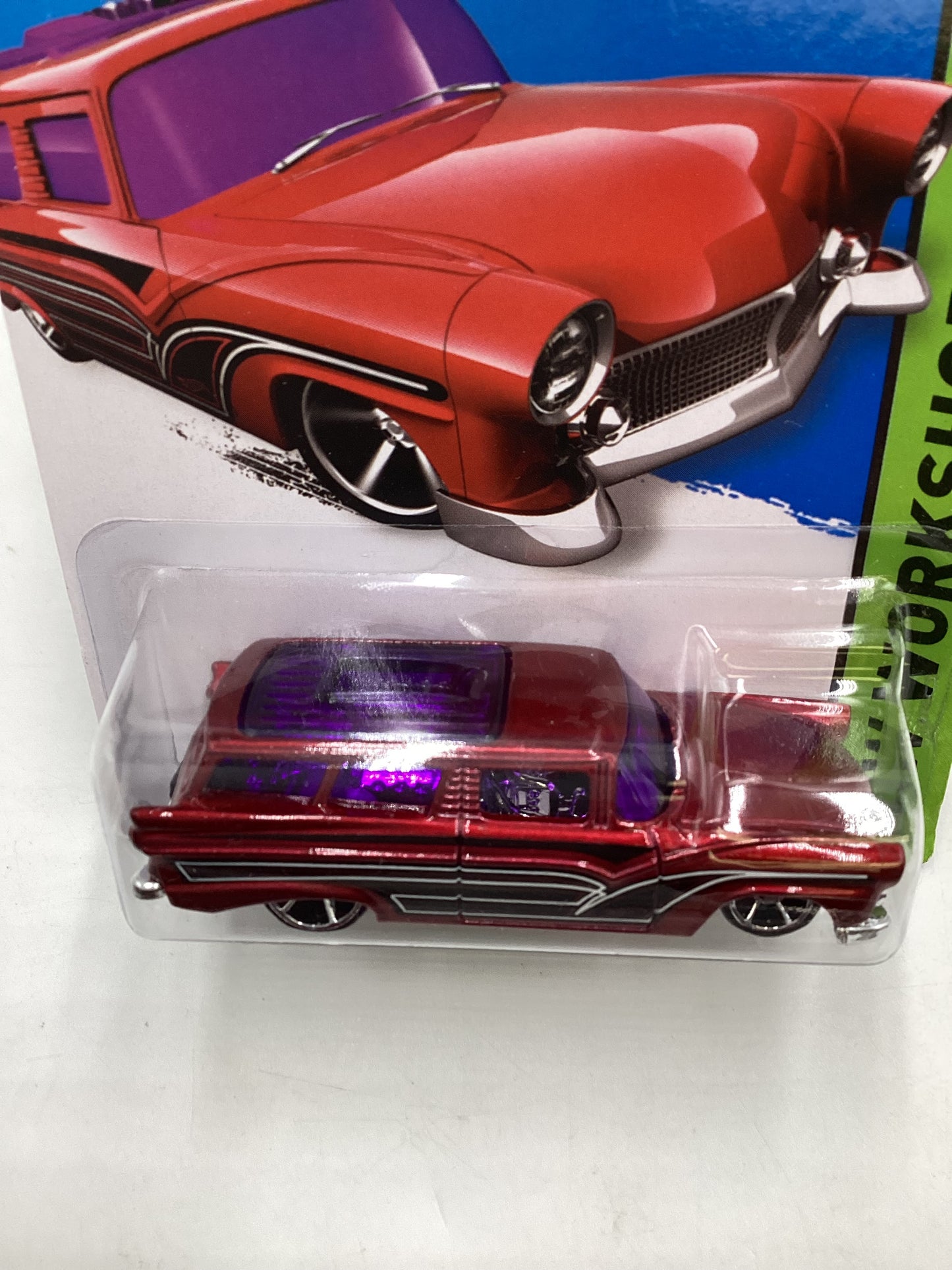 2015 Hot Wheels Workshop #225 8 Crate Red 11C