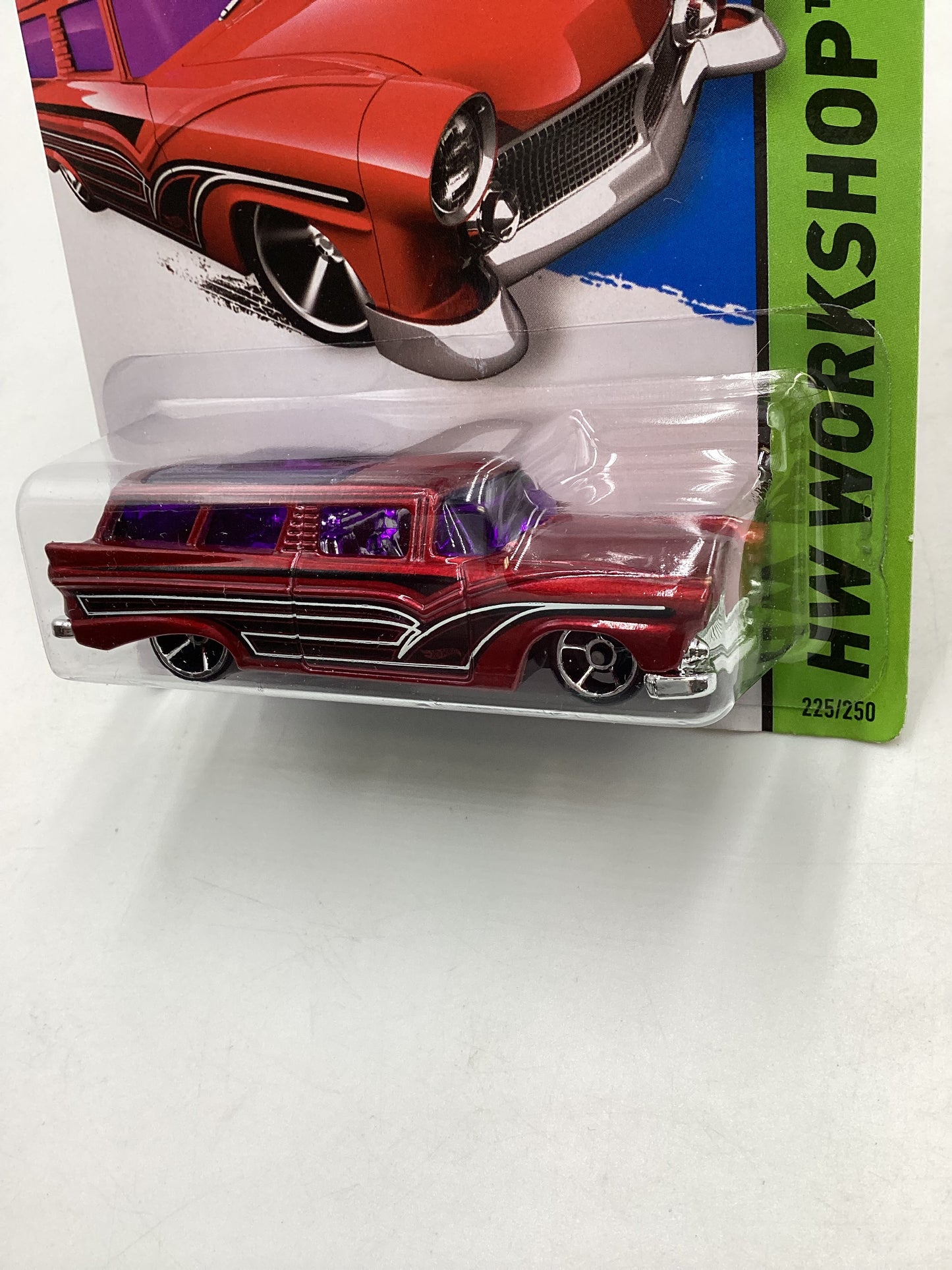 2015 Hot Wheels Workshop #225 8 Crate Red 11C