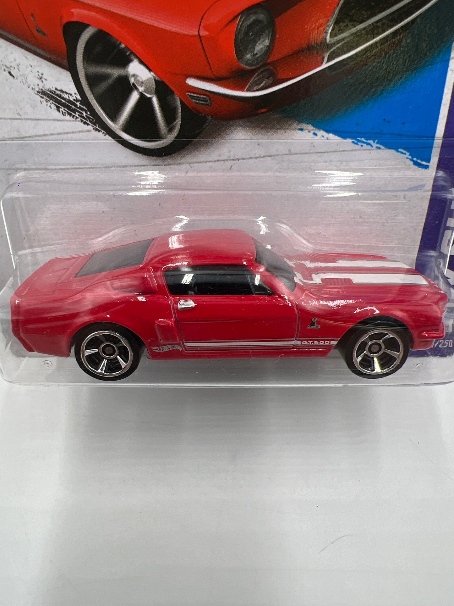 2013 Hot Wheels Showroom #245 68 Shelby GT500 Red 20C