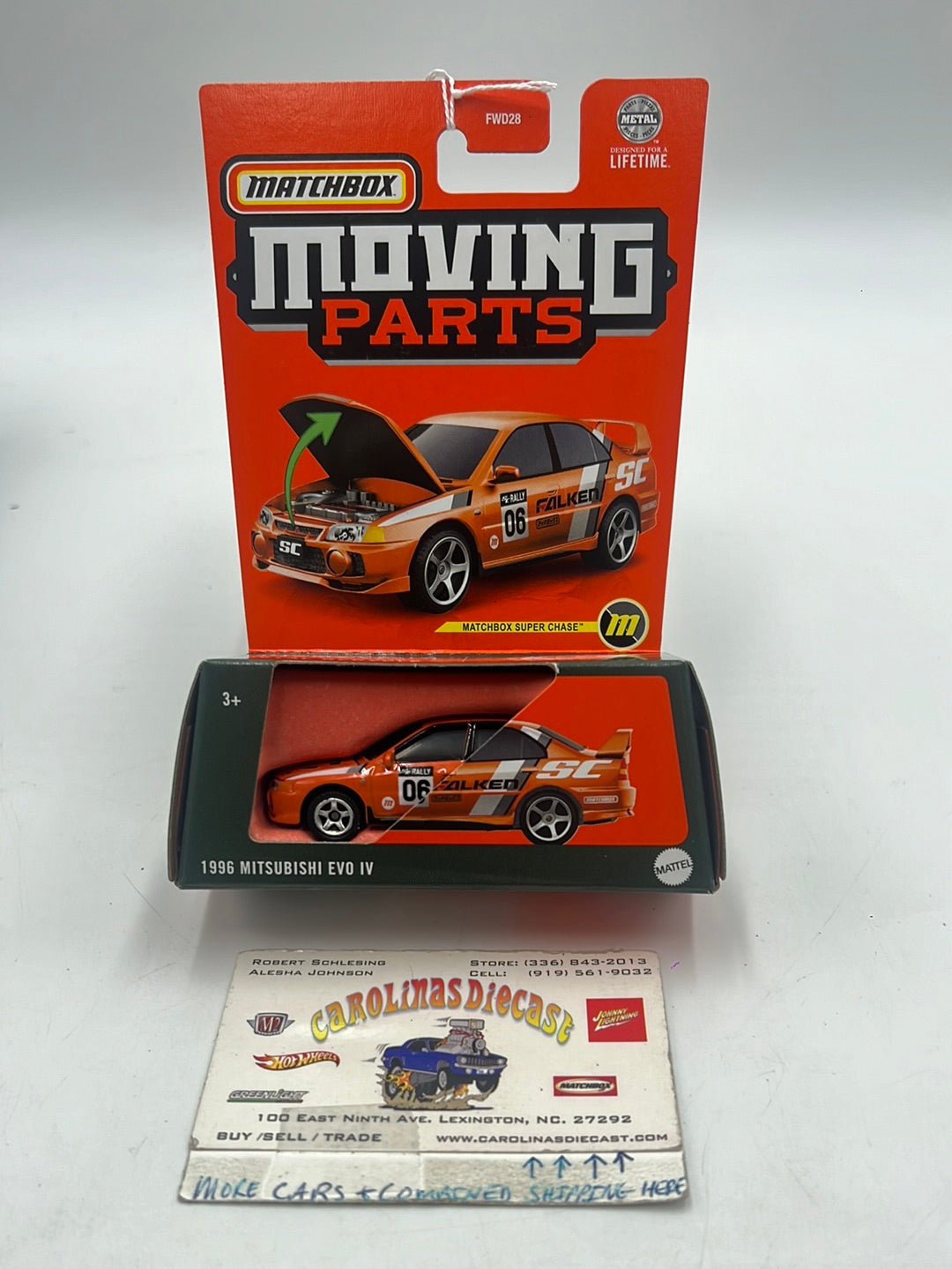 2024 Matchbox Moving Parts Super Chase 1996 Mitsubishi Evo IV