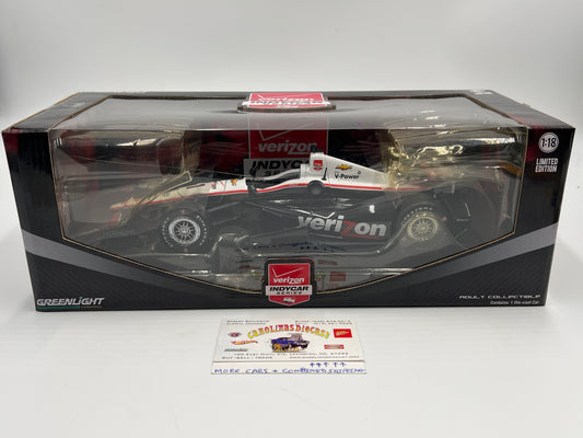 Greenlight 1:18 Verizon Indycar Series Will Power #1 Team Penske Black/White