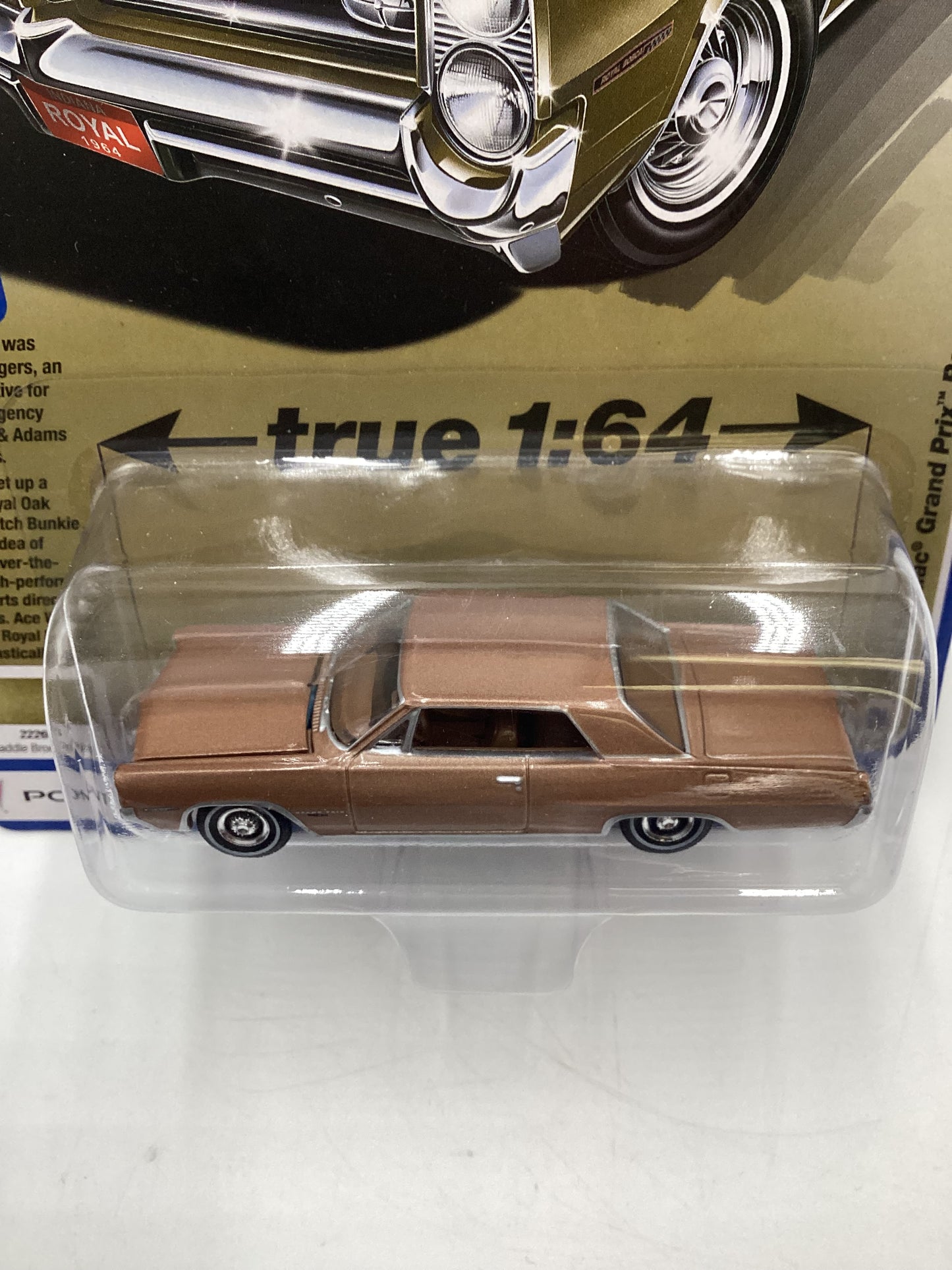 Auto World Vintage Muscle Release 3 Version B 1964 Pontiac Grand Prix Royal Bobcat Bronze 183F