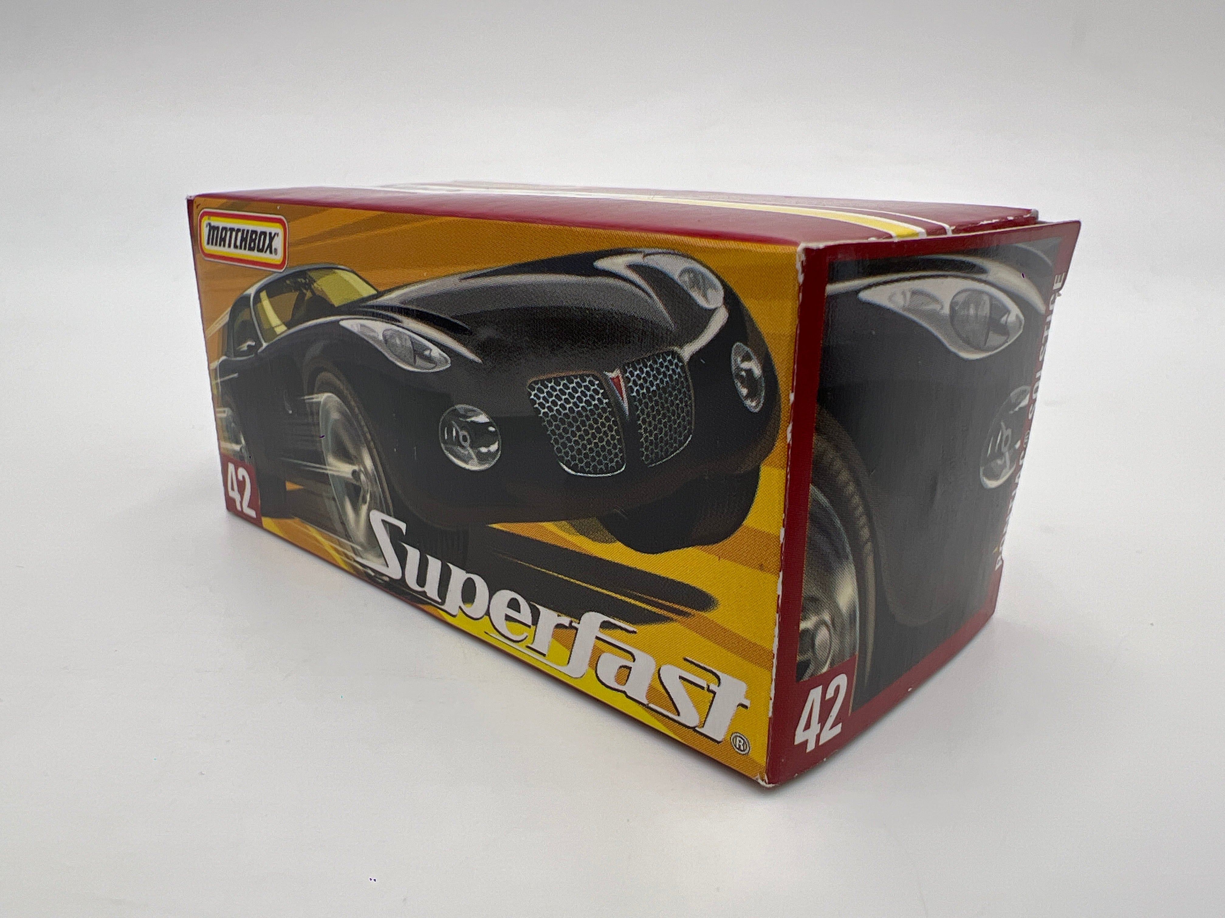 Matchbox 1/64 Superfast #42 Pontiac Solstice Black Loose