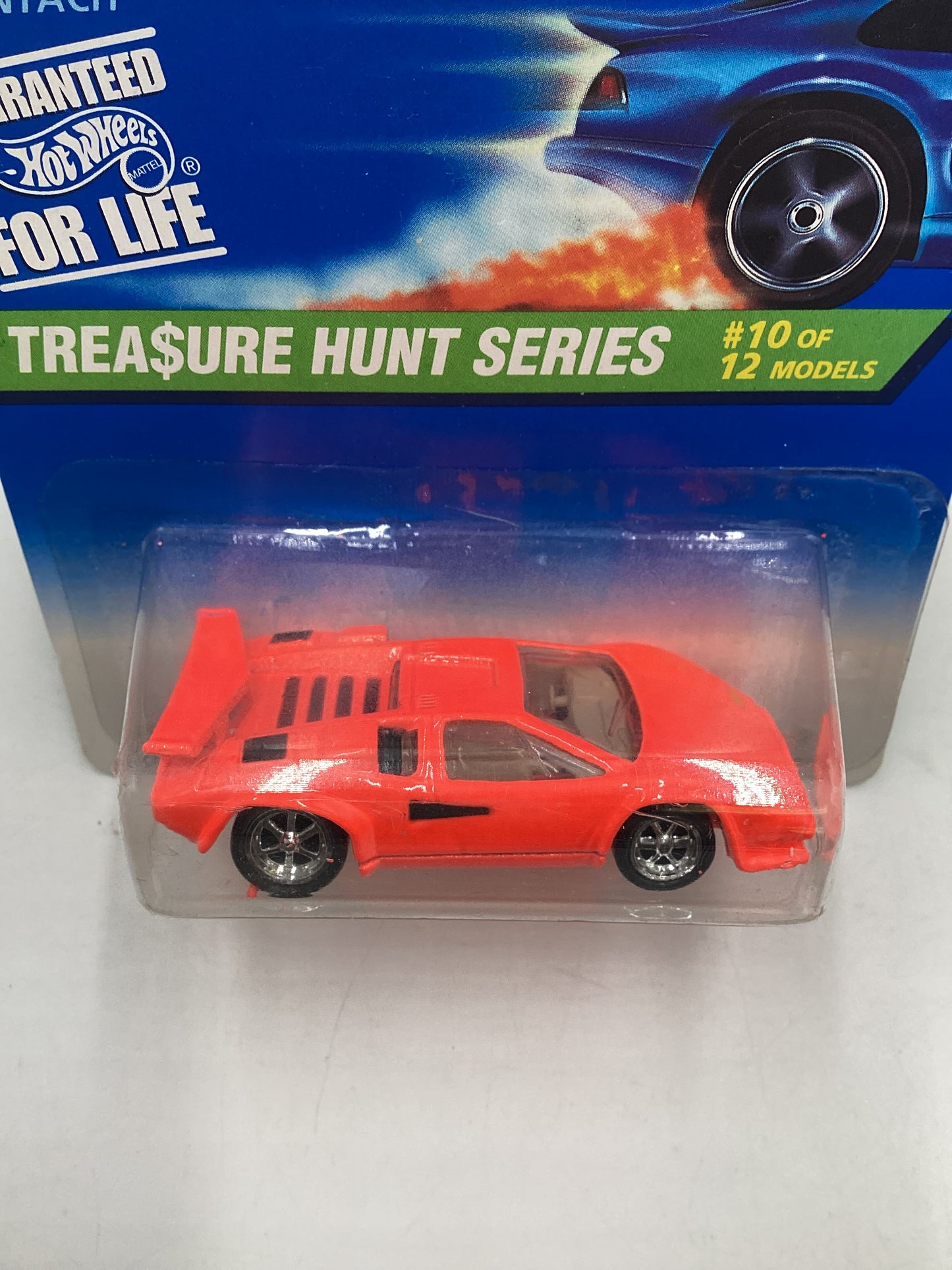 1996 Hot Wheels Treasure Hunt 10/12 Lamborghini Countach #429 274E