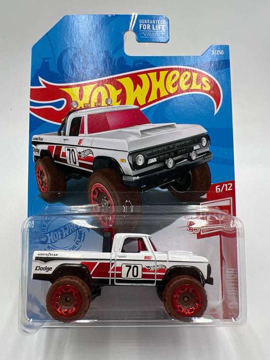 2021 Hot Wheels Target Exclusive Red Edition #3 70 Dodge Power Wagon White