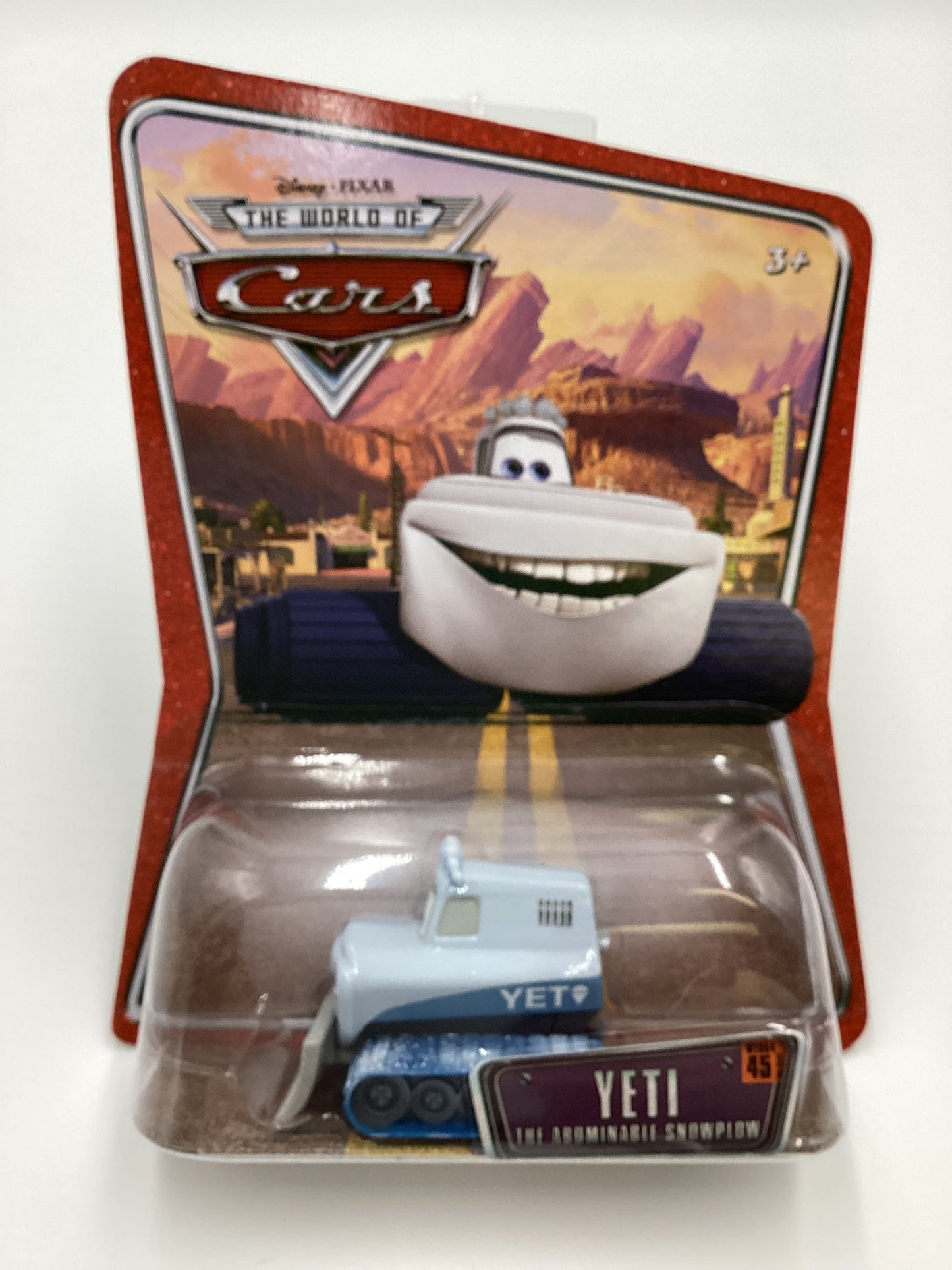 Disney Pixar The World of Cars #45 Yeti The Abominable Snowplow 142A