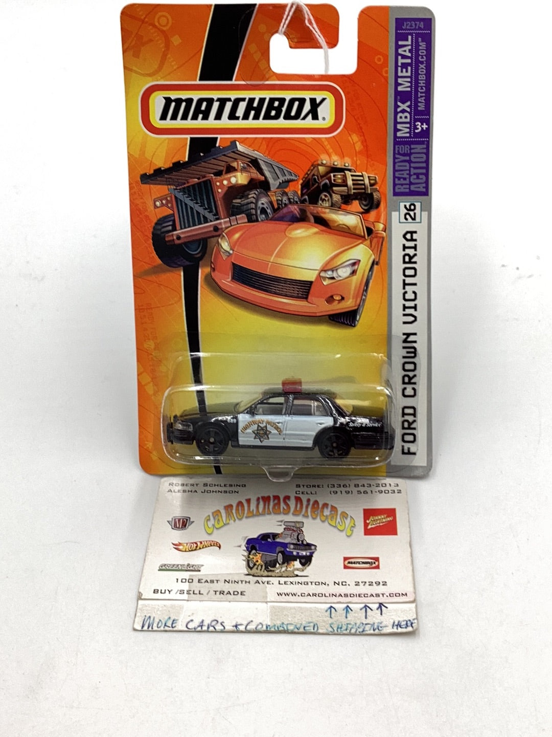 Matchbox 2006 #26 Ford Crown Victoria 22E