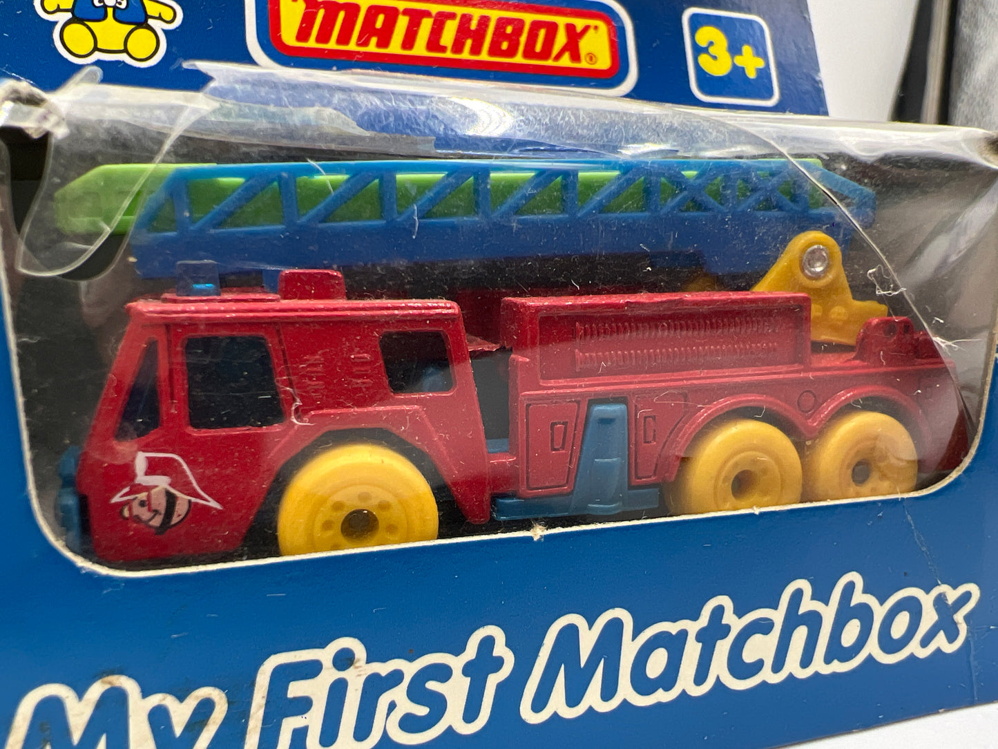 Matchbox LL-111 My First Matchbox Fire Truck Red (Damaged Blister)