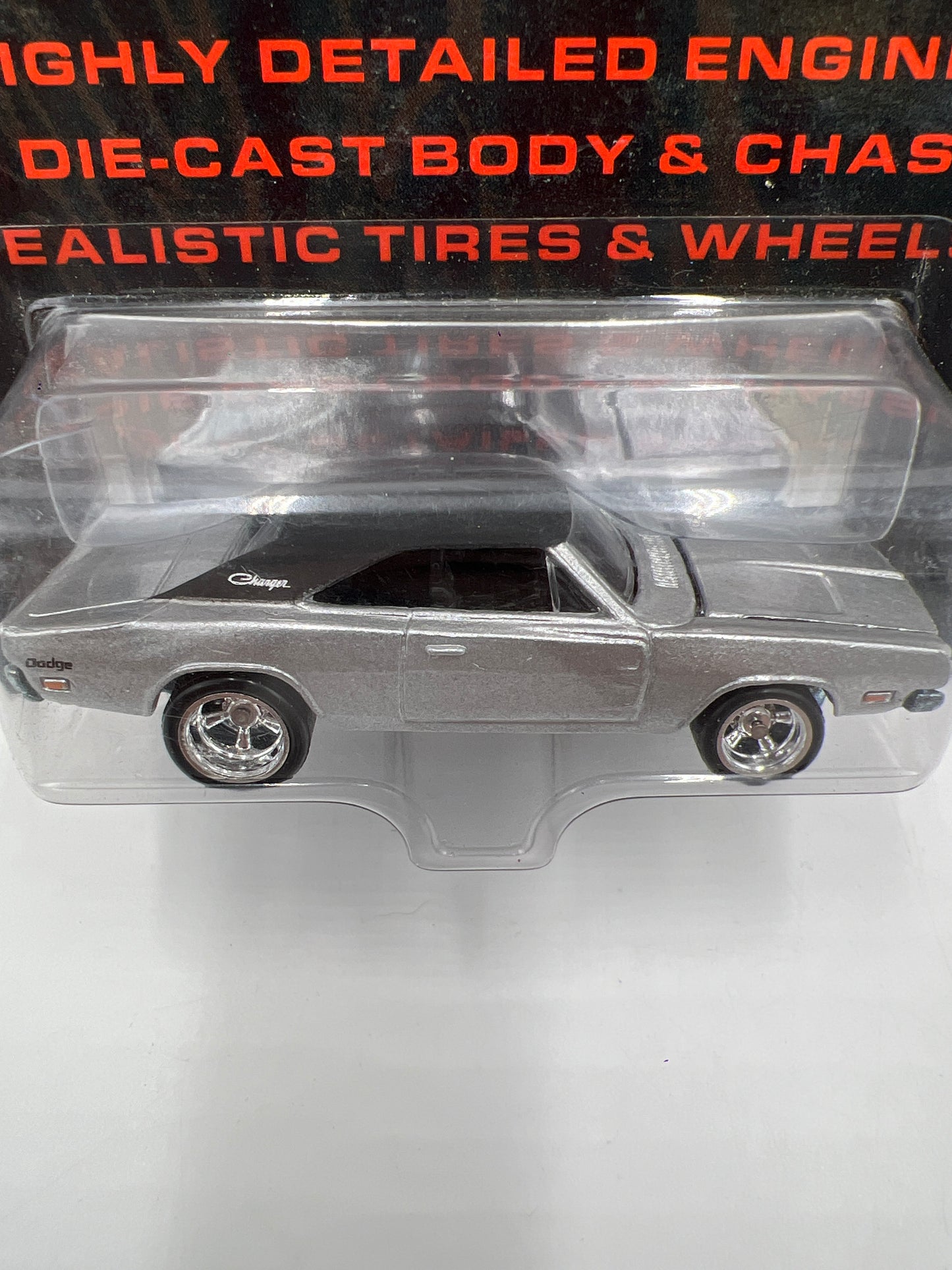 Hot Wheels Premium Ultra Hots 69 Dodge Charger Silver