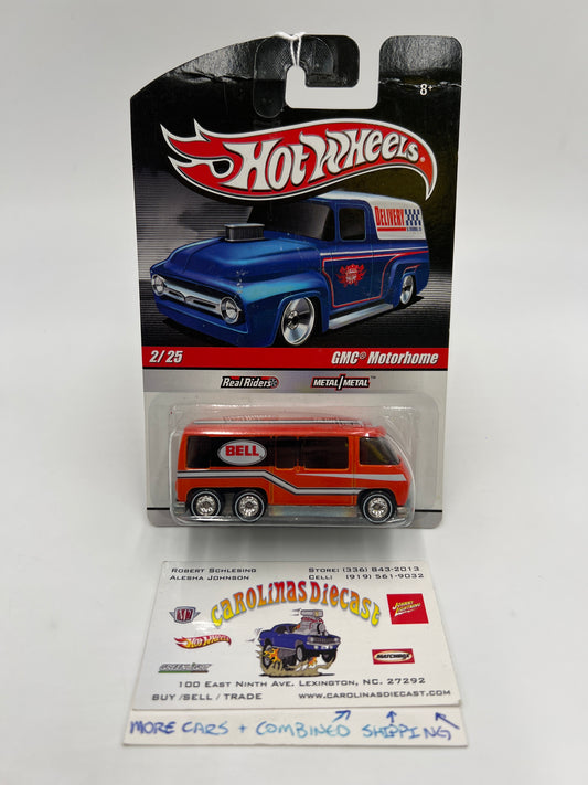 Hot Wheels Slick Rides #2 GMC Motorhome Bell Orange Bad Card 245A