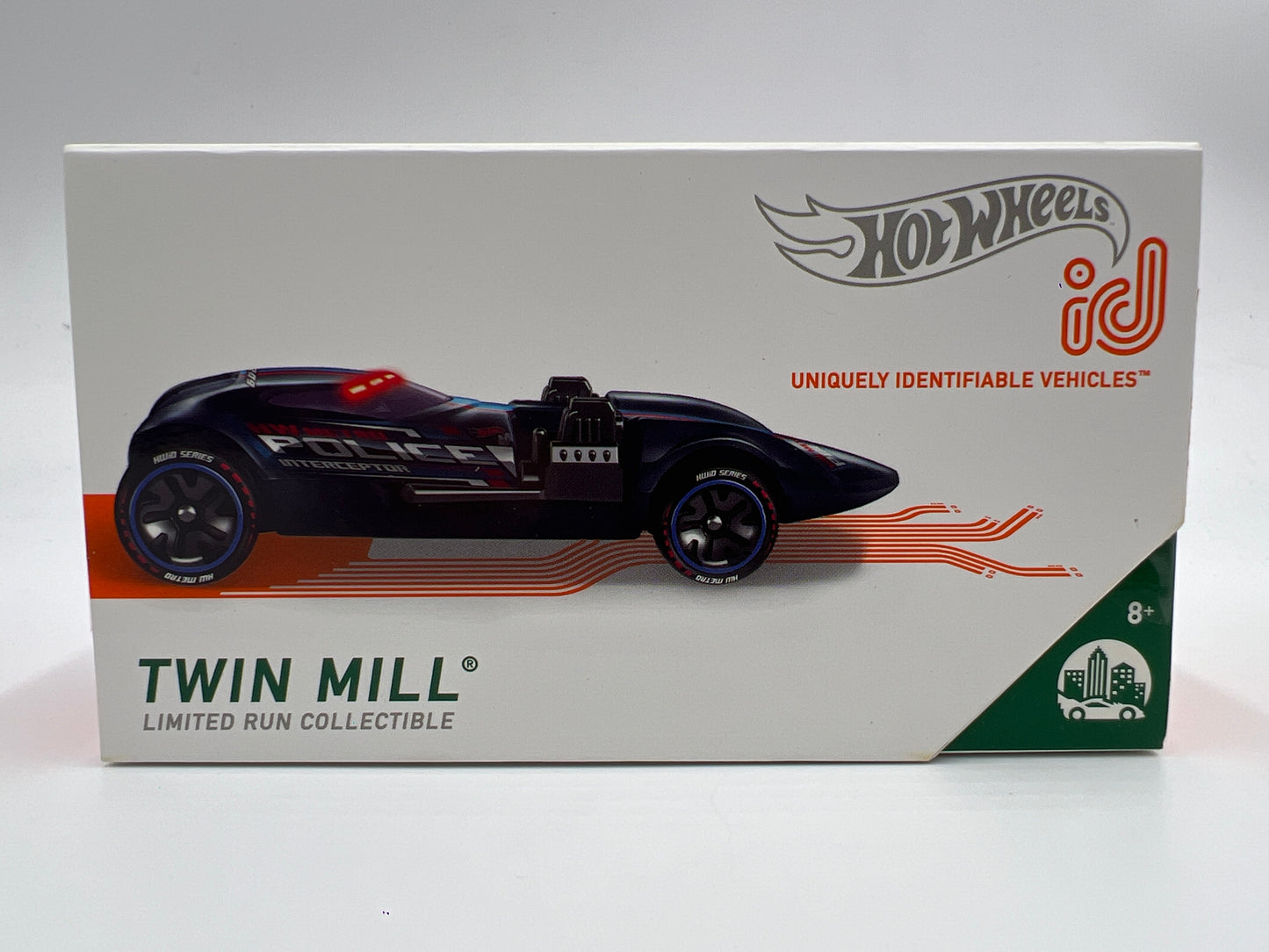 Hot Wheels iD Metro Series 2 #1 Twin Mill Police Sealed