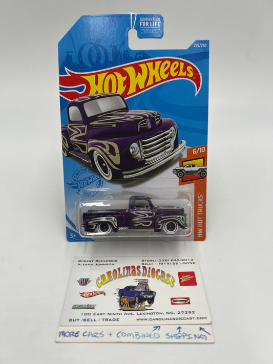 2021 Hot Wheels Hot Trucks #225 49 Ford F1 Purple 33A