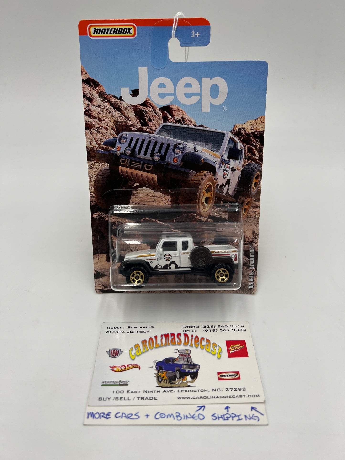 Matchbox Jeep Series 05 Jeep Gladiator White 157J
