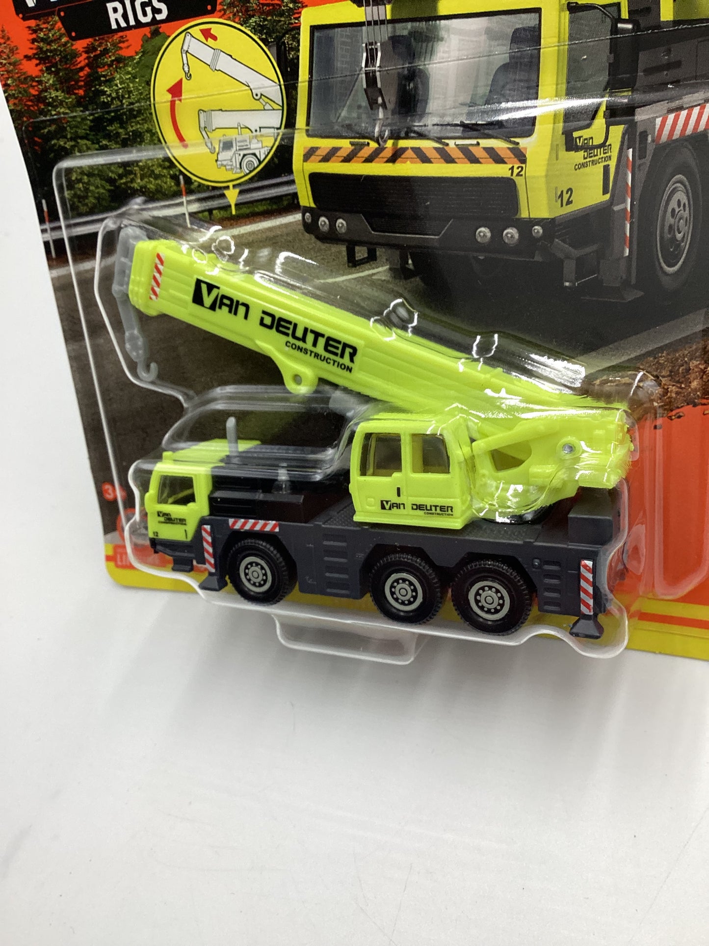 Matchbox Working Rigs #4 MBX Mobile Crane 168F