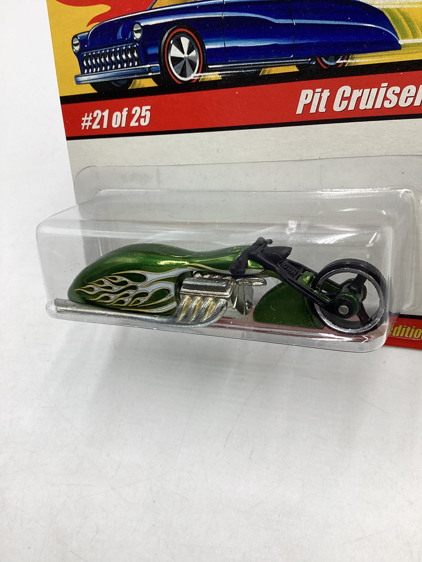 Hot wheels Classics Series 1 #21 Pit Cruiser Lt Green (SR)