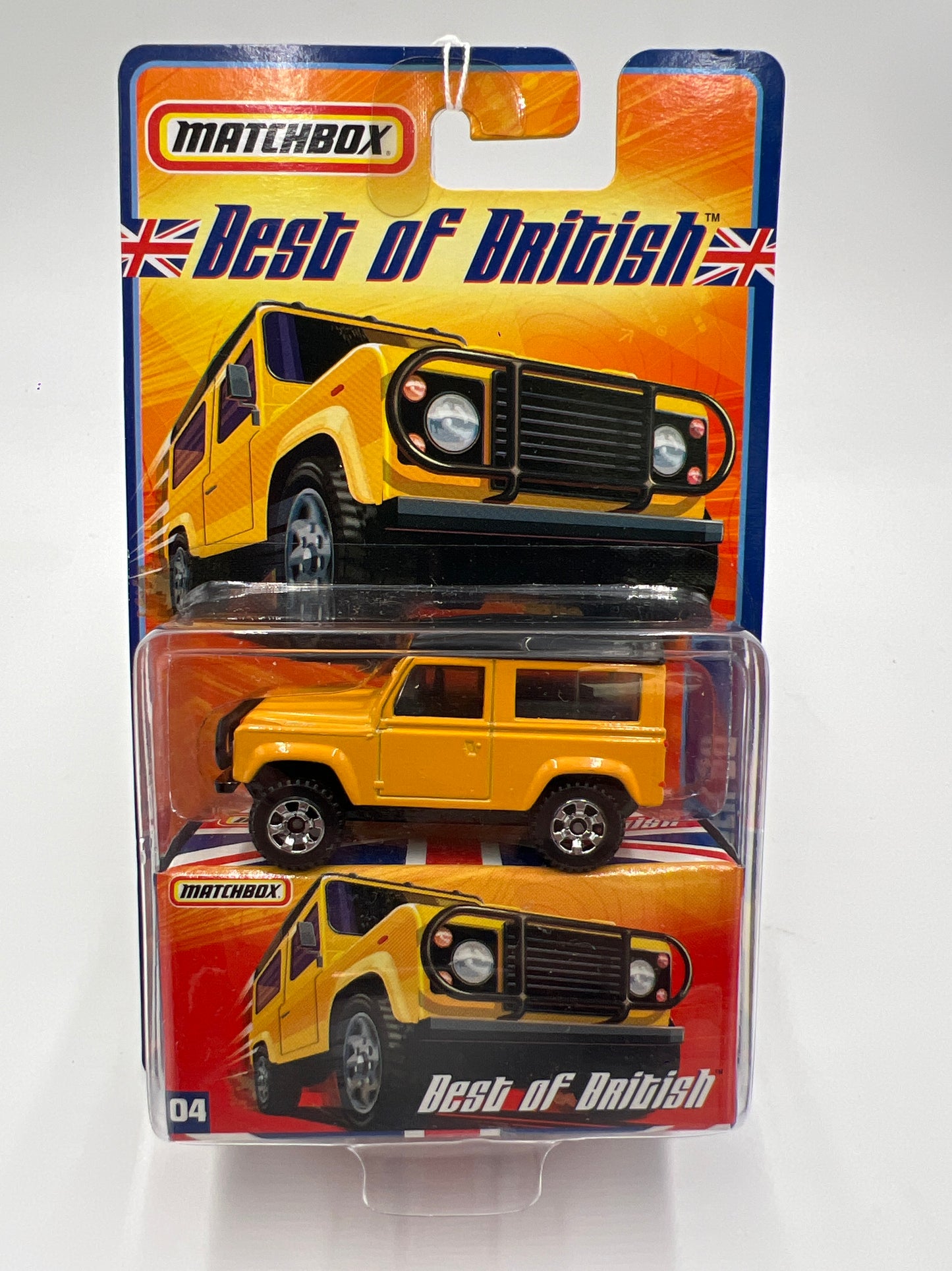 Matchbox Best Of British #4 Defender 90 Yellow