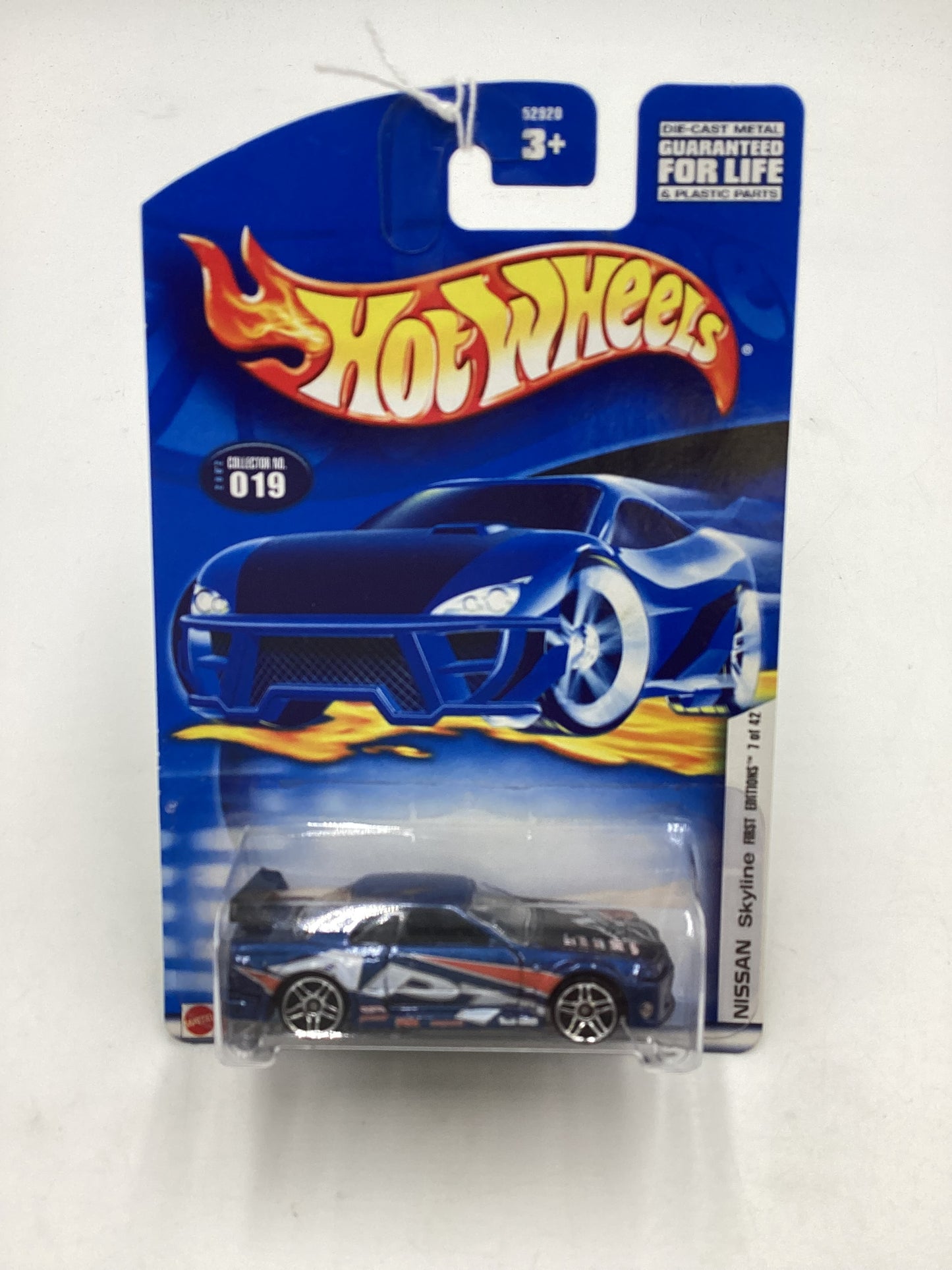 2002 Hot Wheels First Editions #019 Nissan Skyline HTF PR5 Wheels