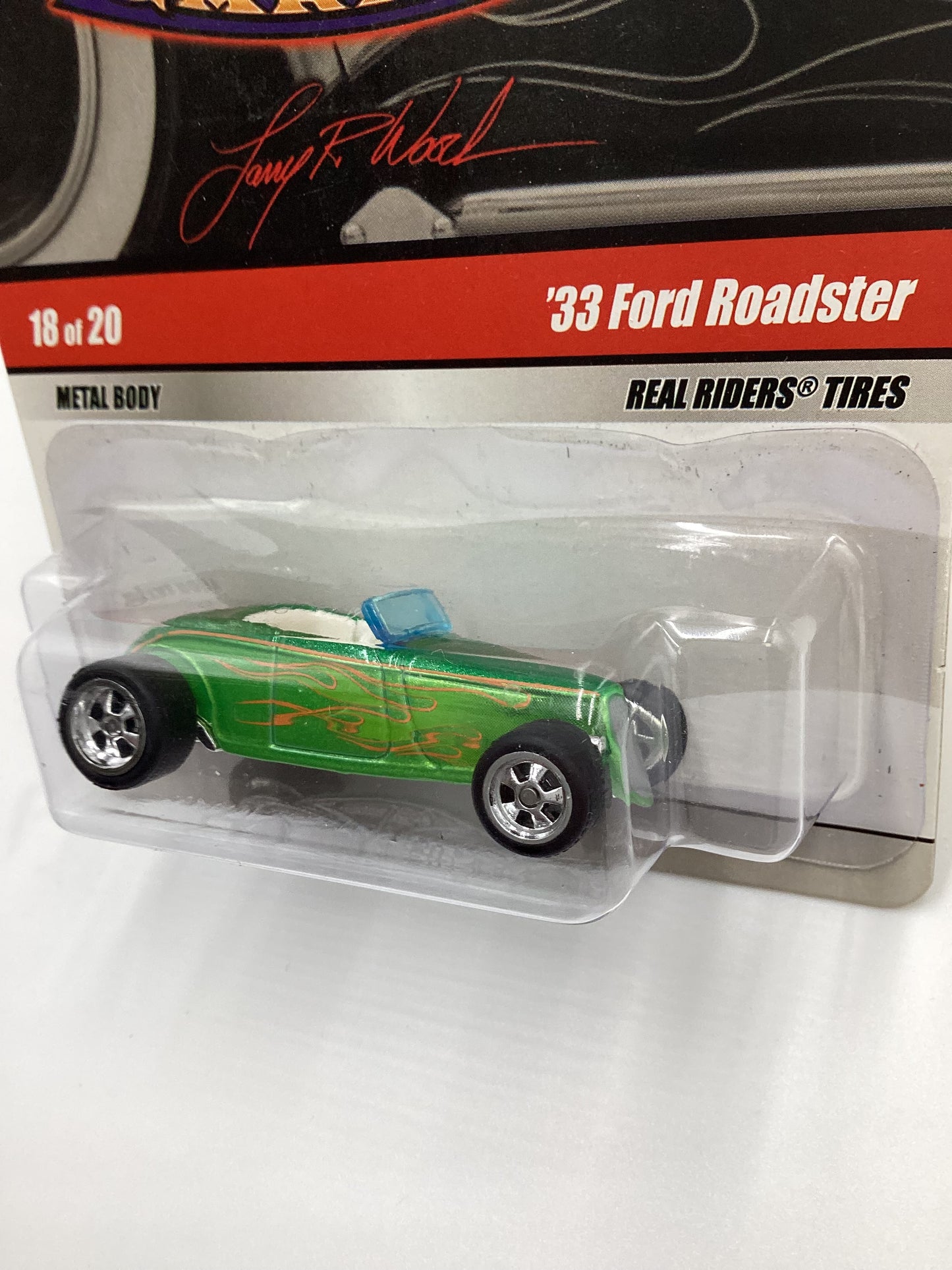 Hot Wheels Larrys garage 18/20 33 Ford Roadster Green 245P