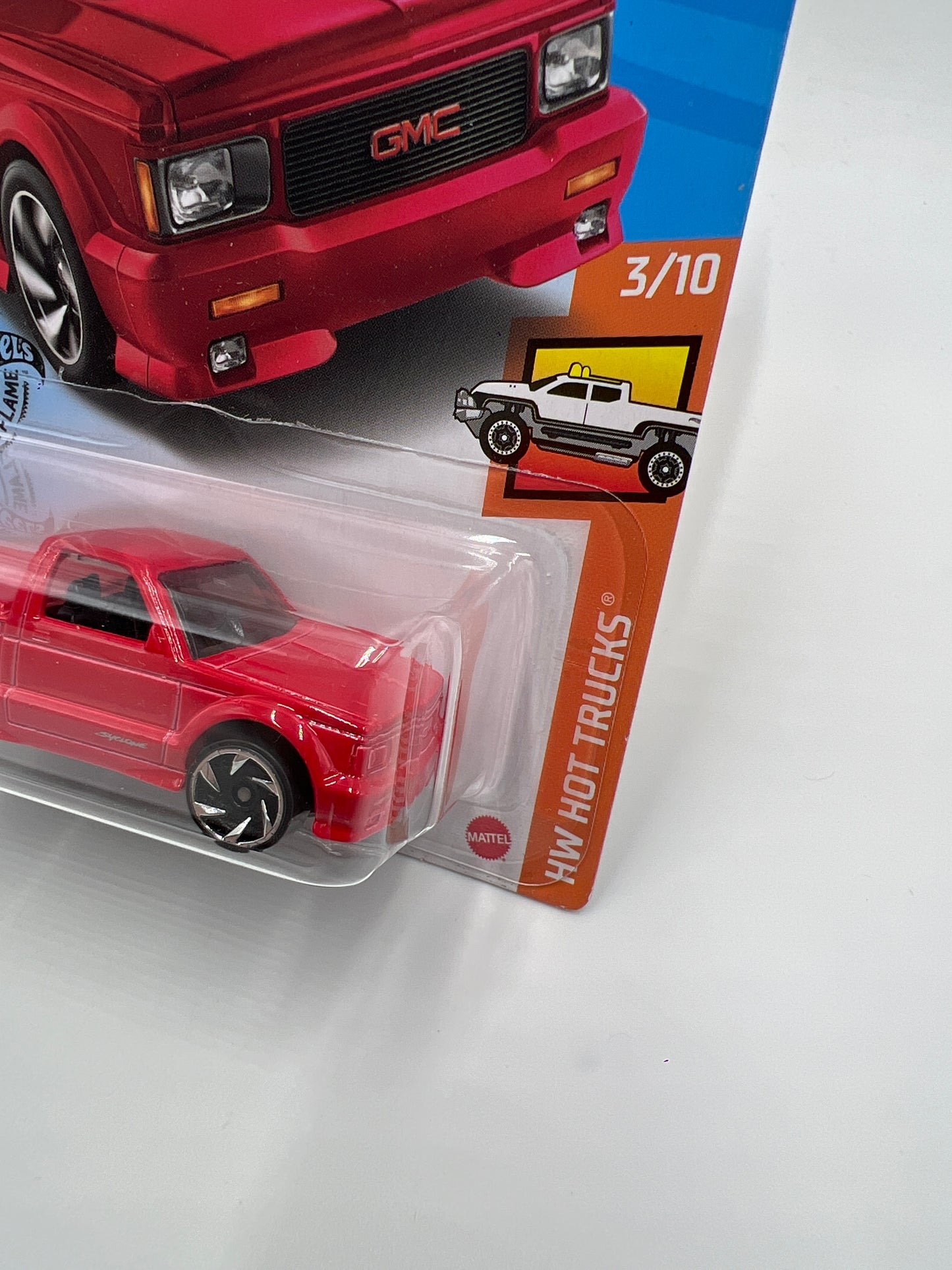 2020 Hot Wheels Hot Trucks #150 91 GMC Syclone Red 42C