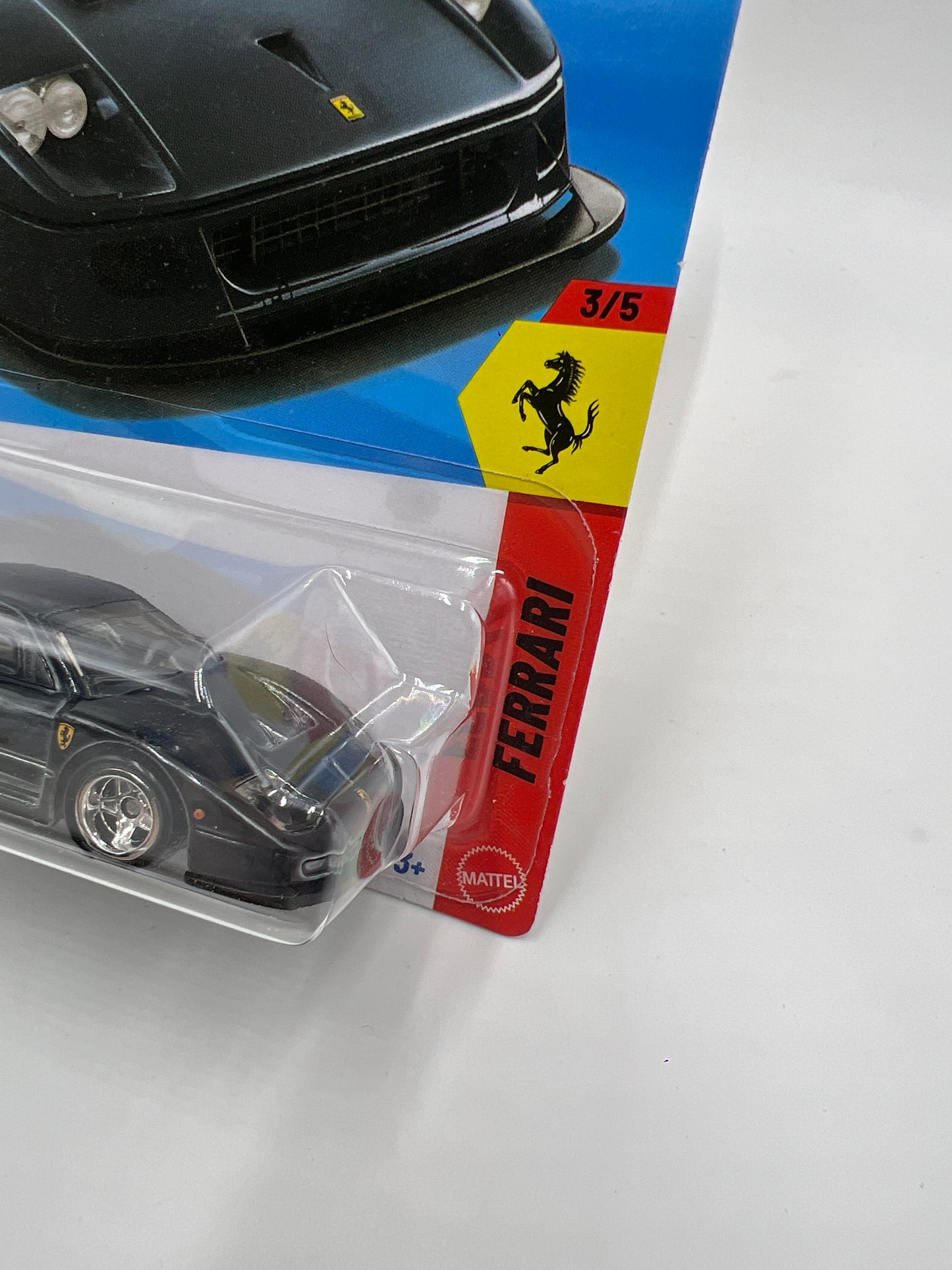 2026 Hot Wheels Super Treasure Hunt #63 Ferrari F40 Competizione Black W/Protector