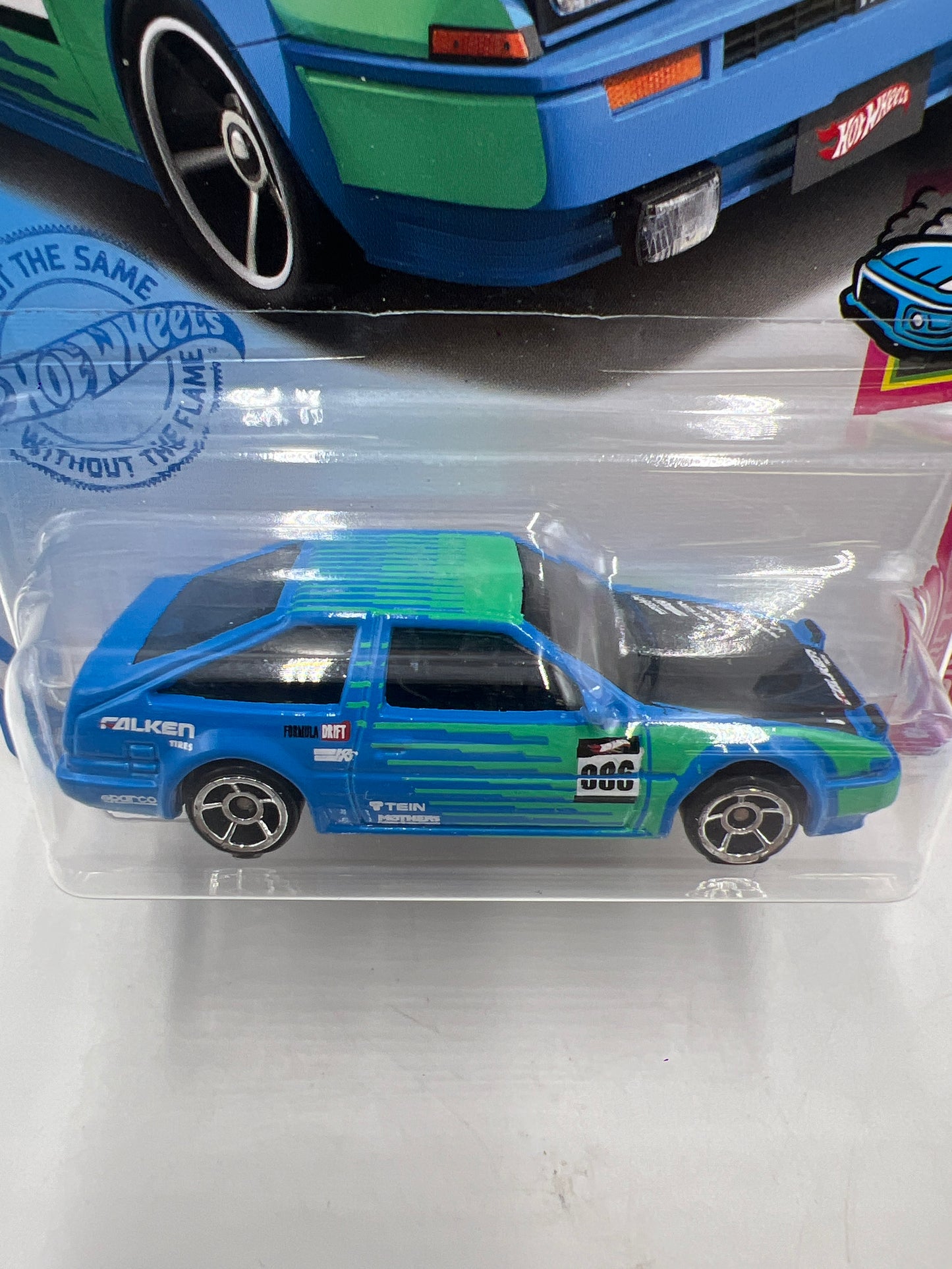 2020 HW Drift #31 Toyota AE86 Sprinter Trueno Falken Blue 95A