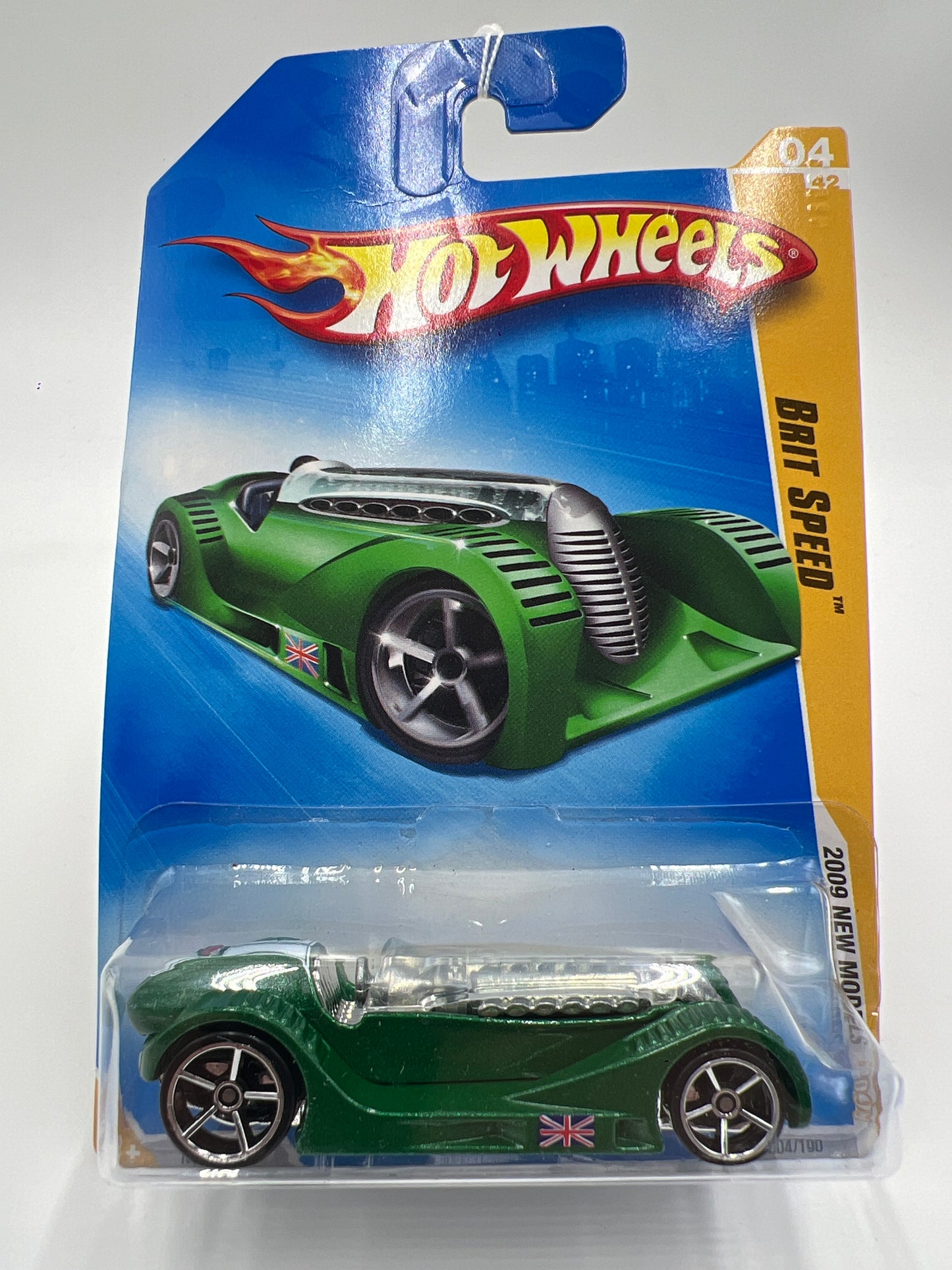 2009 Hot Wheels New Models #4 Brit Speed Green aa6